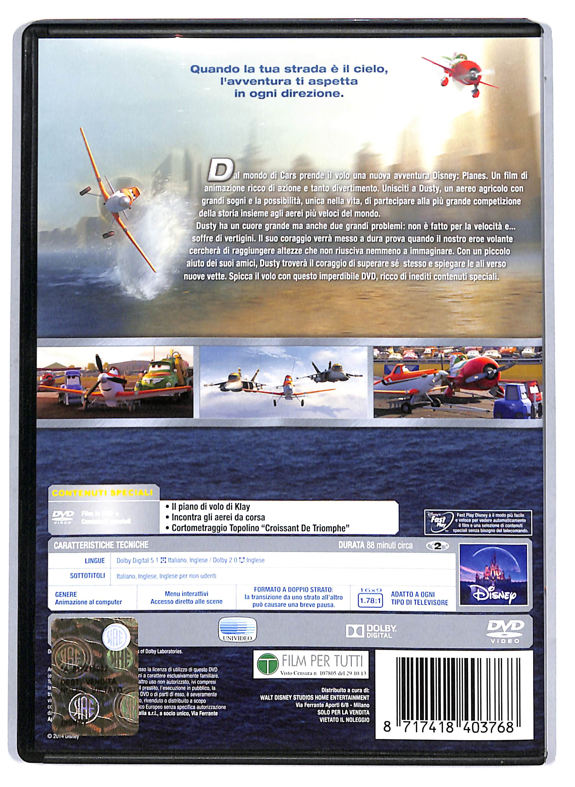 EBOND Planes NOLEGGIO DVD DB732904 - Image 2