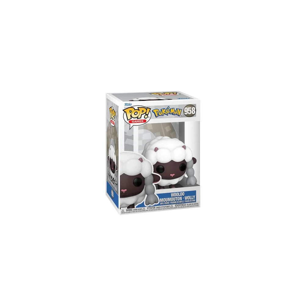POKEMON POP! GAMES VINYL FIGURE WOOLOO (EMEA) 9 CM P037739 - Image 2