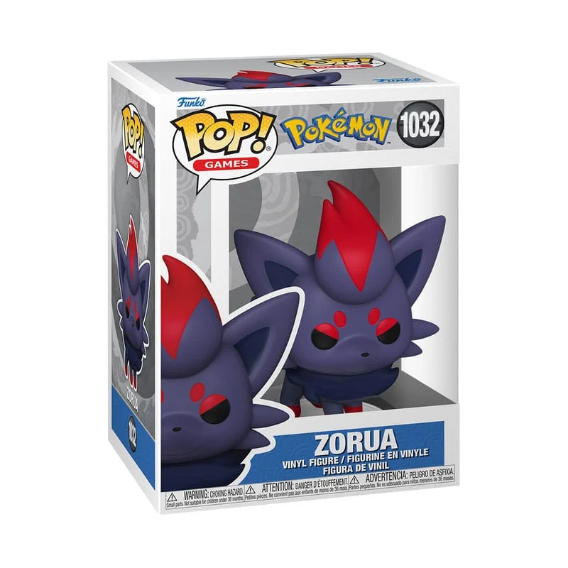 POKEMON POP! GAMES VINYL FIGURE ZORUA 9 CM P038626 - Image 2