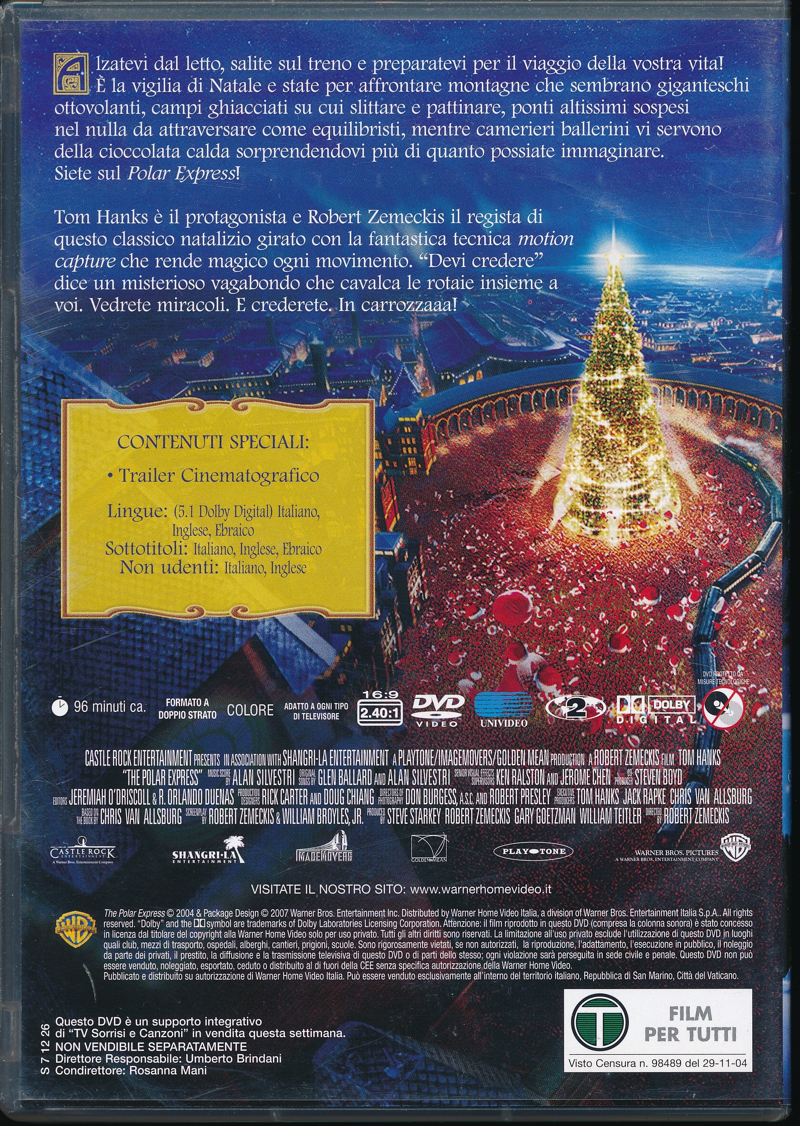 EBOND Polar Express [Editoriale] DVD DB714302 - Image 2