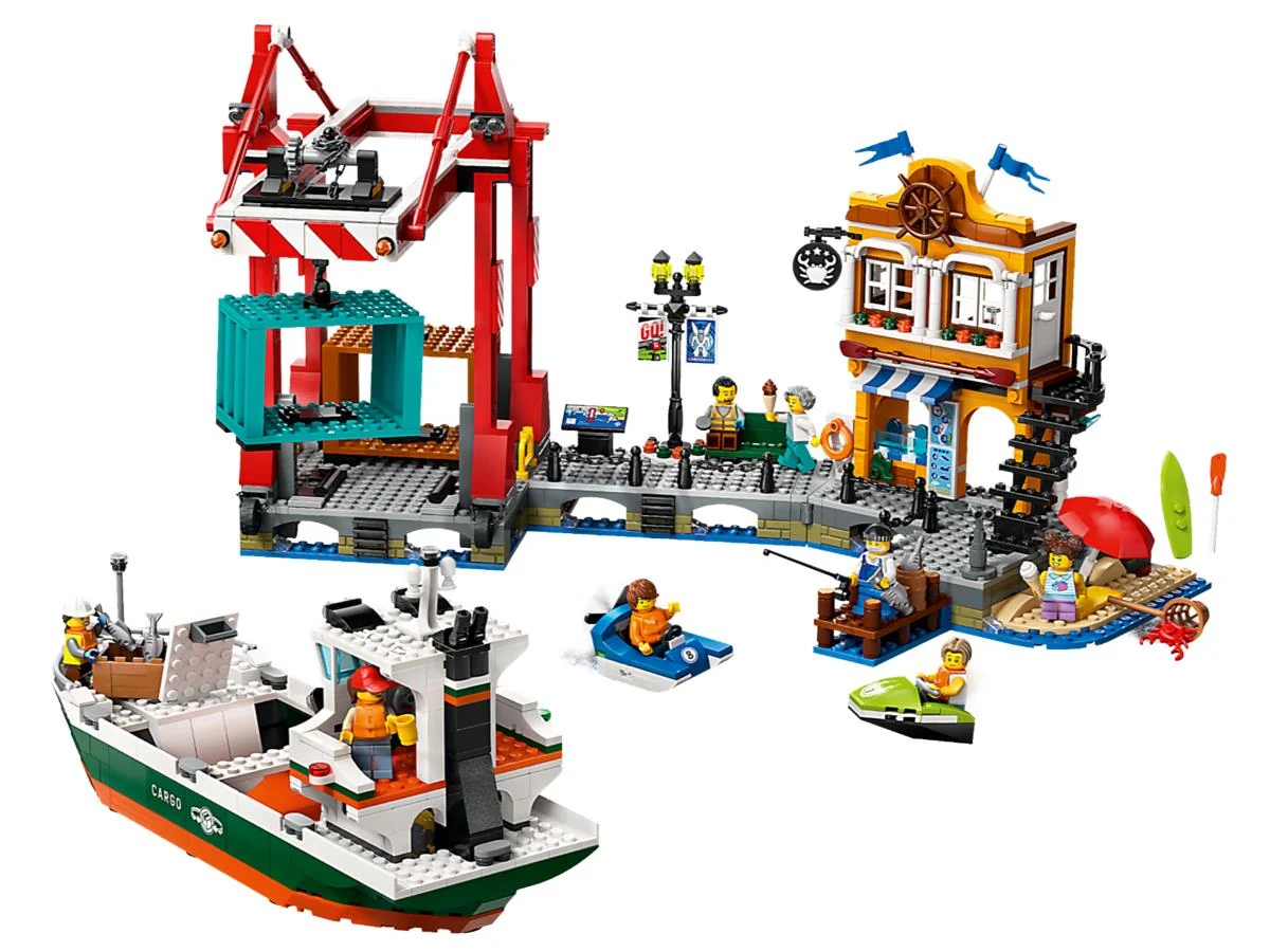 LEGO 60422 Porto e nave merci - Image 3