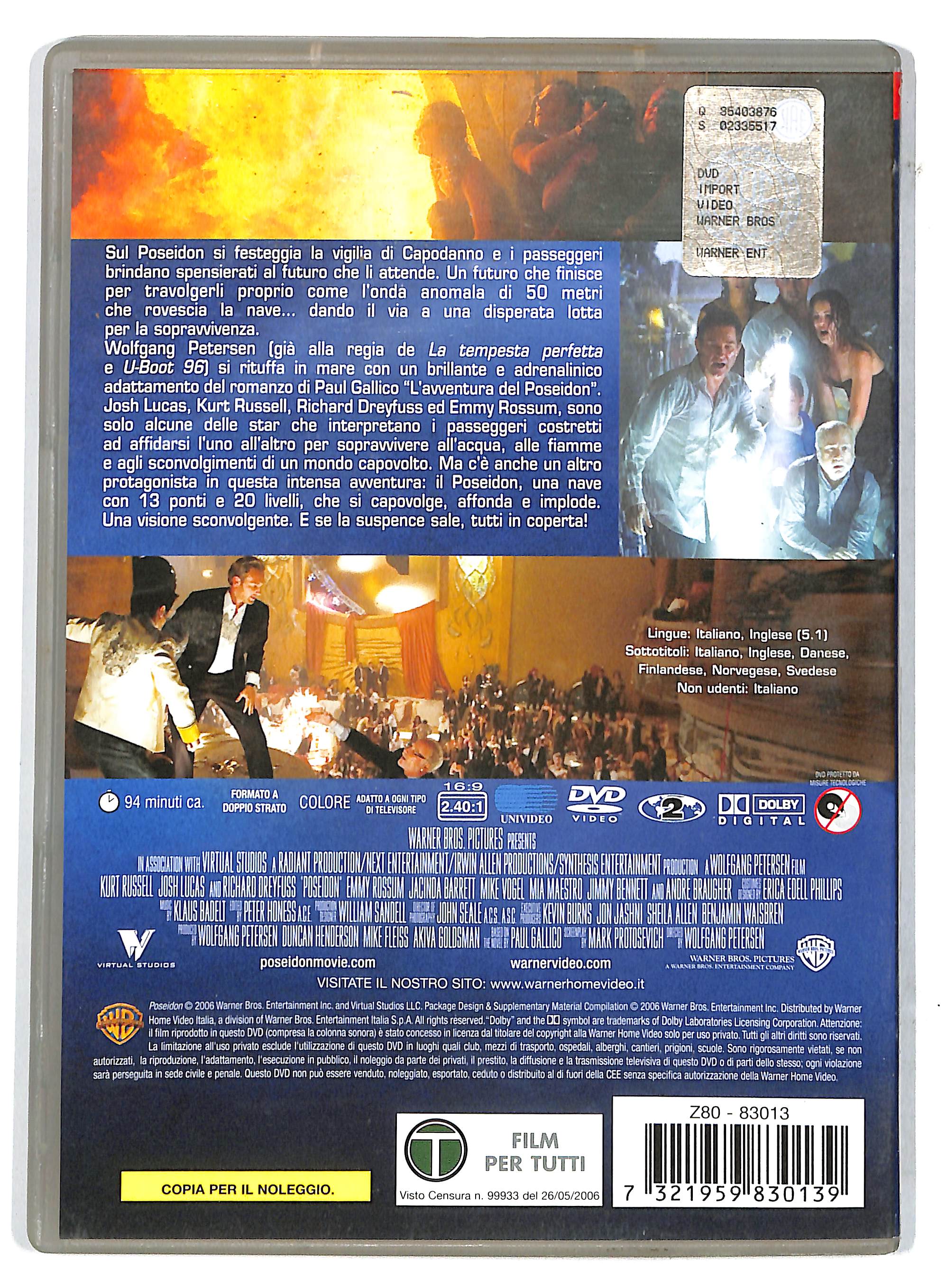 EBOND Poseidon NOLEGGIO DVD DB750155 - Image 2