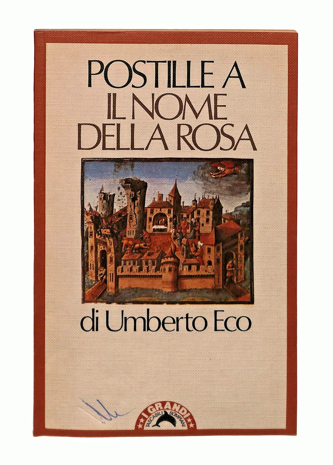 EBOND Postille a Il Nome Della Rosa Umberto Eco Bompiani 1984 Libro LI047408