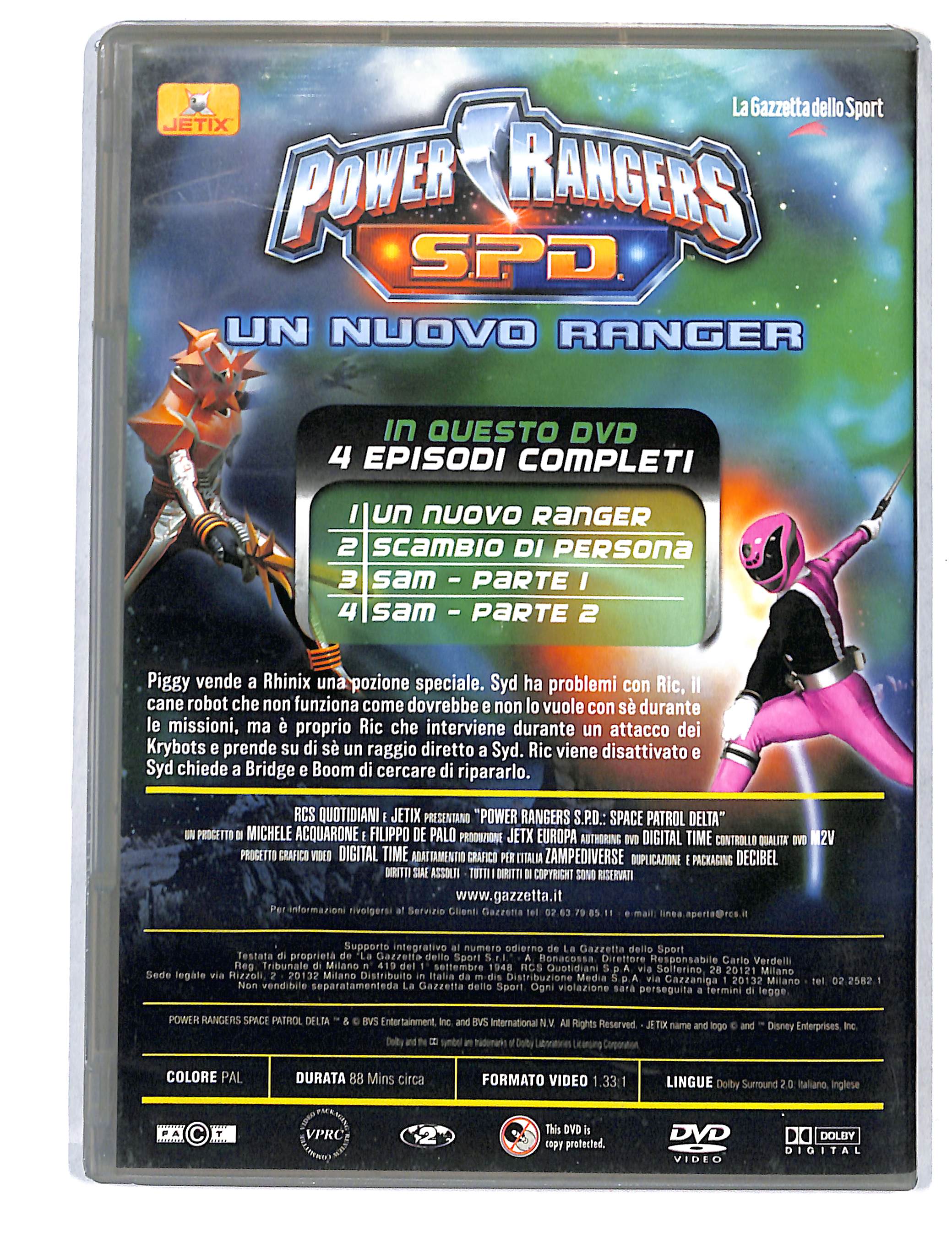 EBOND Power Rangers un nuovo ranger vol.2 EDITORIALE DVD DB736626 - Image 2