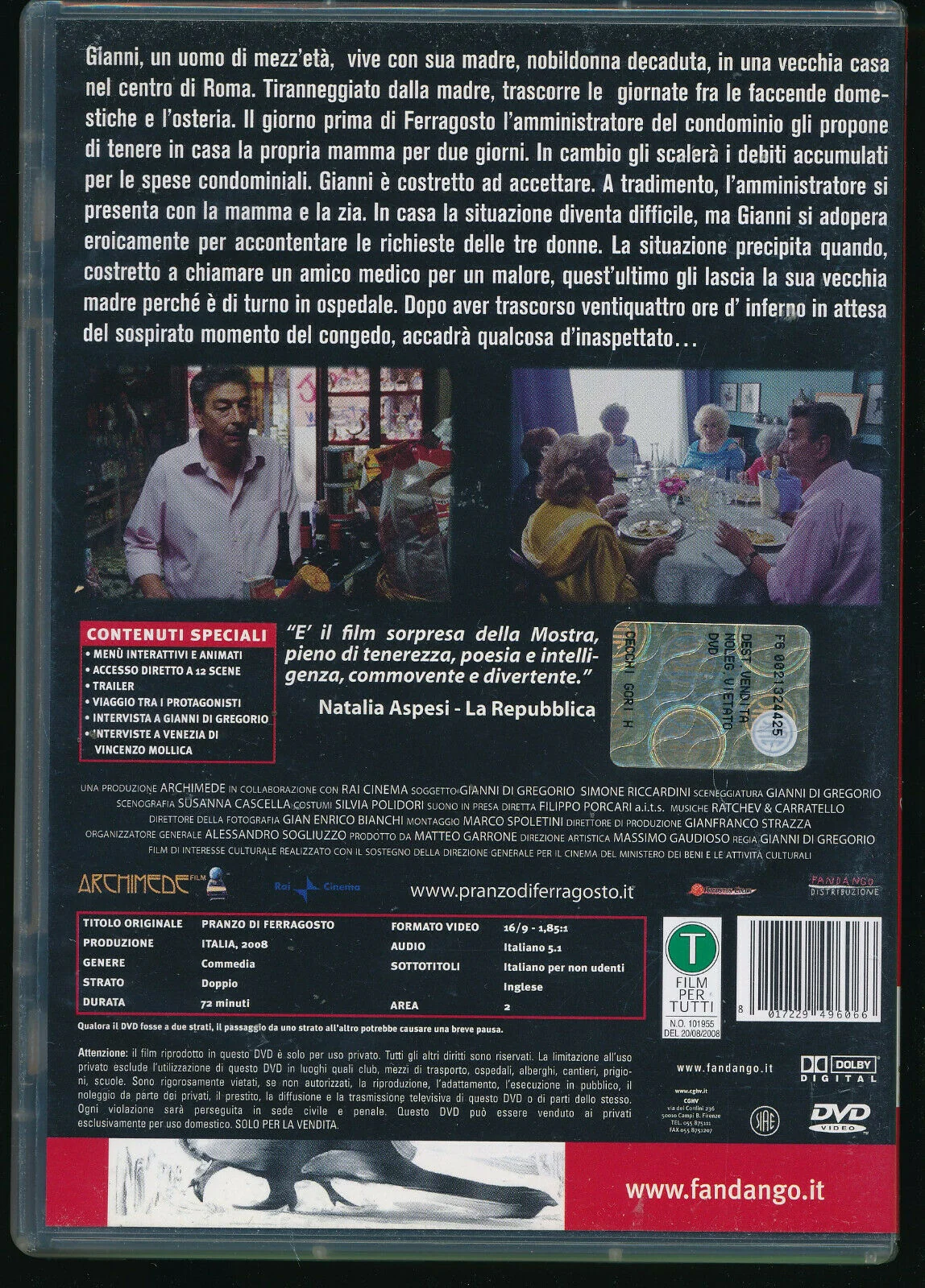 EBOND Pranzo Di Ferragosto DVD DB773261 - Image 2