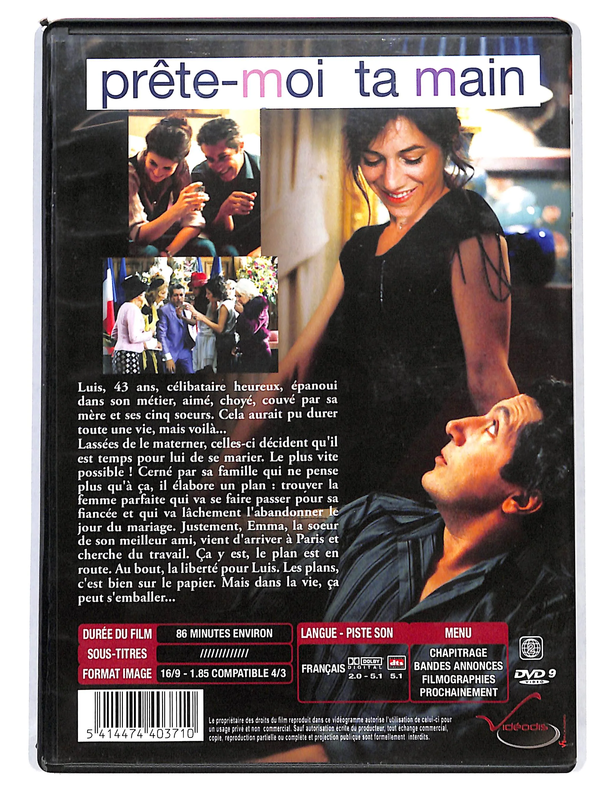 EBOND Prete-Moi Ta Main Edizione Francese DVD DB709910 - Image 2