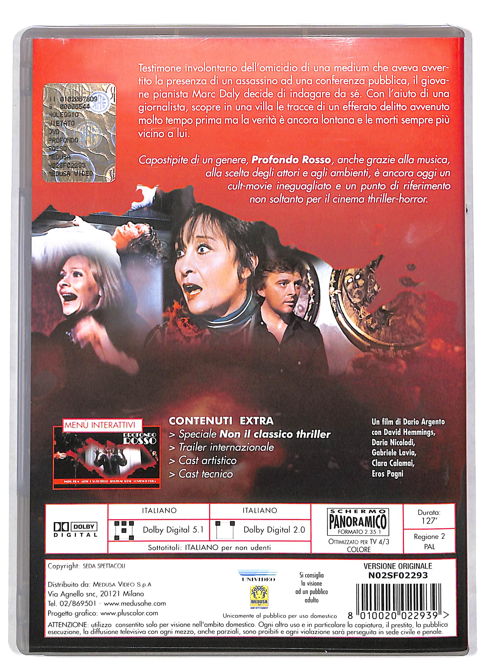 EBOND Profondo Rosso DVD DB740623 - Image 2