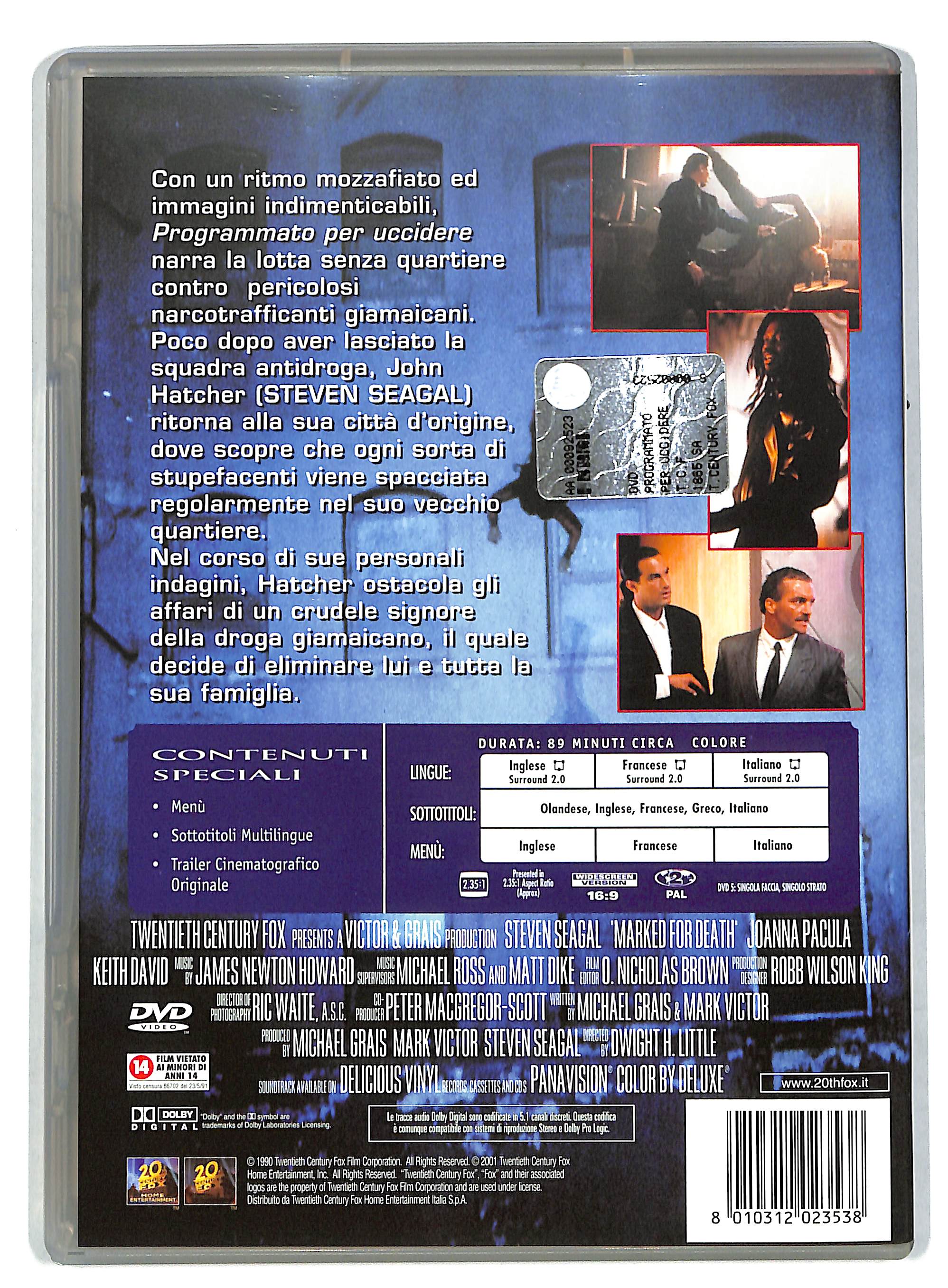 EBOND Programmato Per Uccidere DVD DB720638 - Image 2