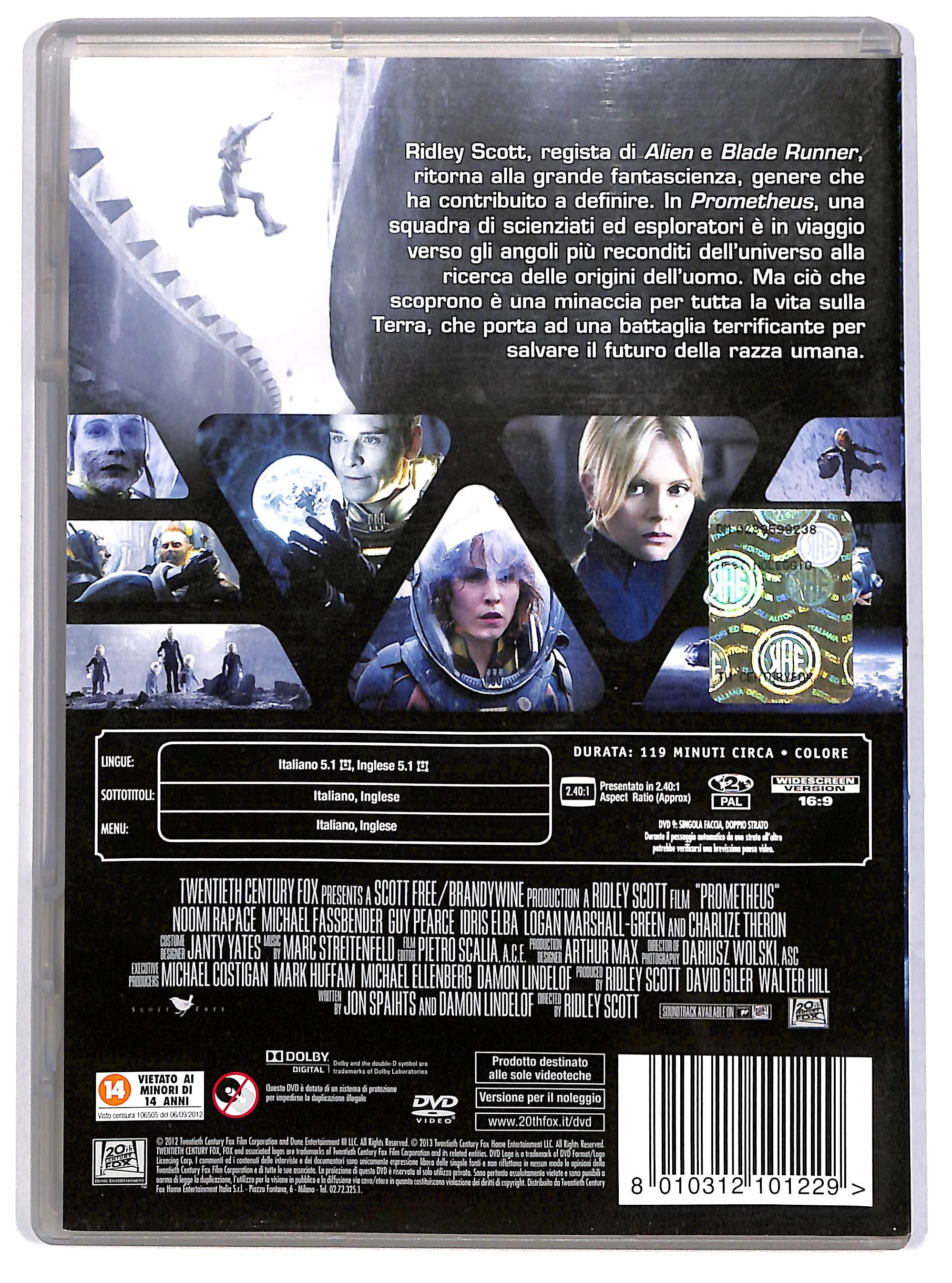 EBOND Prometheus Noleggio DVD DB724160 - Image 2