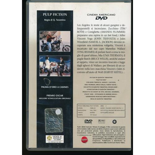 EBOND Pulp Fiction - Editoriale Repubblica Cinema Americano DVD DB754738 - Image 2