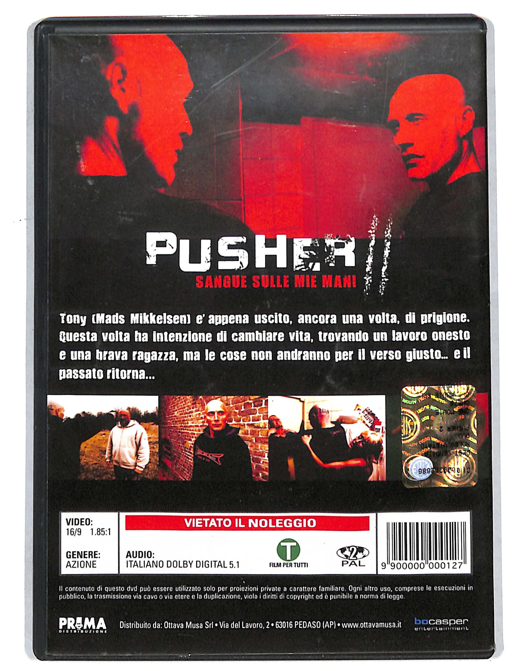 EBOND pusher sangue sulle mie mani DVD DB696327 - Image 2