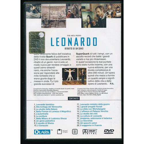 EBOND Quark - Piero Angea Presenta - Leonardo Ritratto Di Un Genio DVD DB717454 - Image 2
