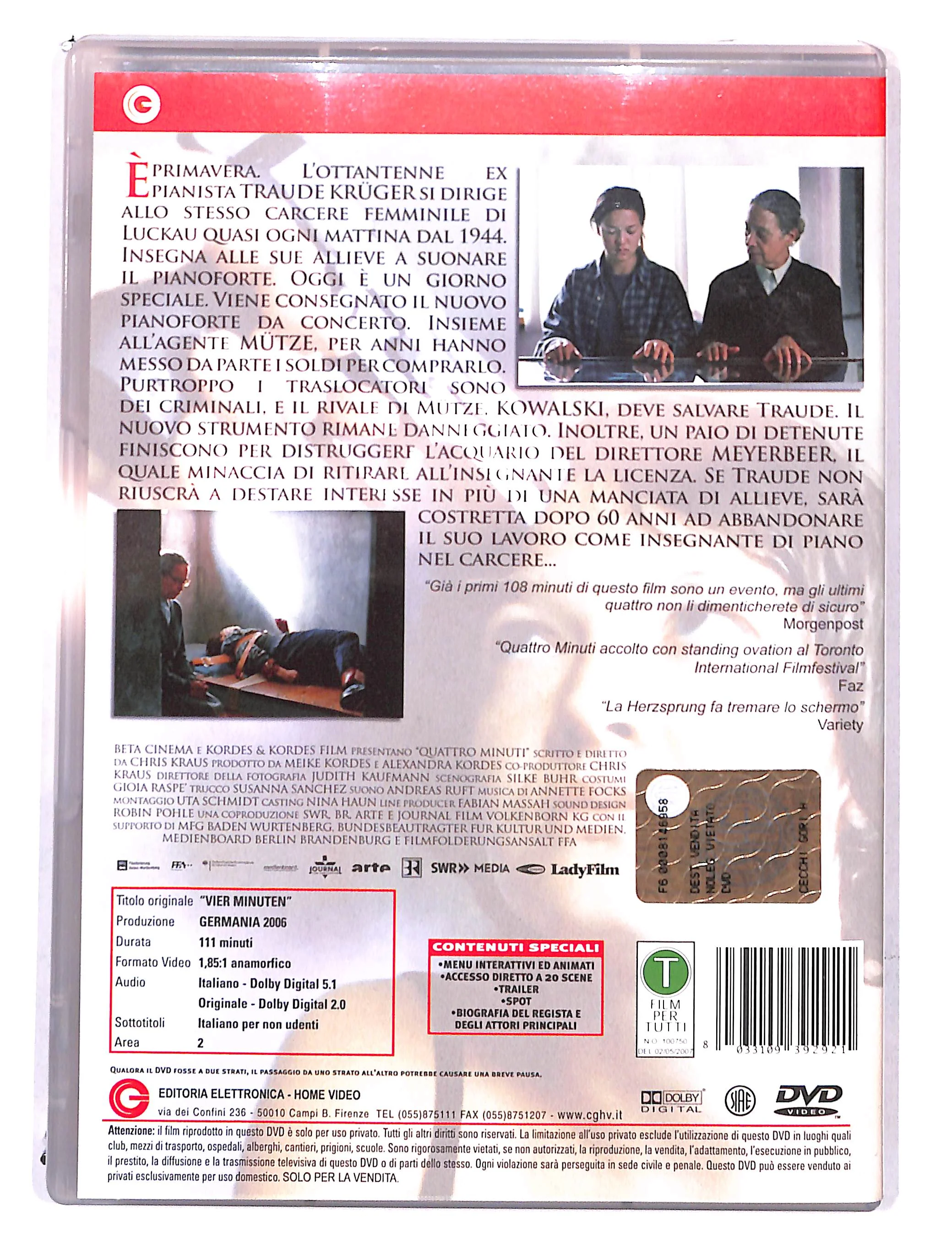 EBOND Quattro minuti DVD DB726436 - Image 2