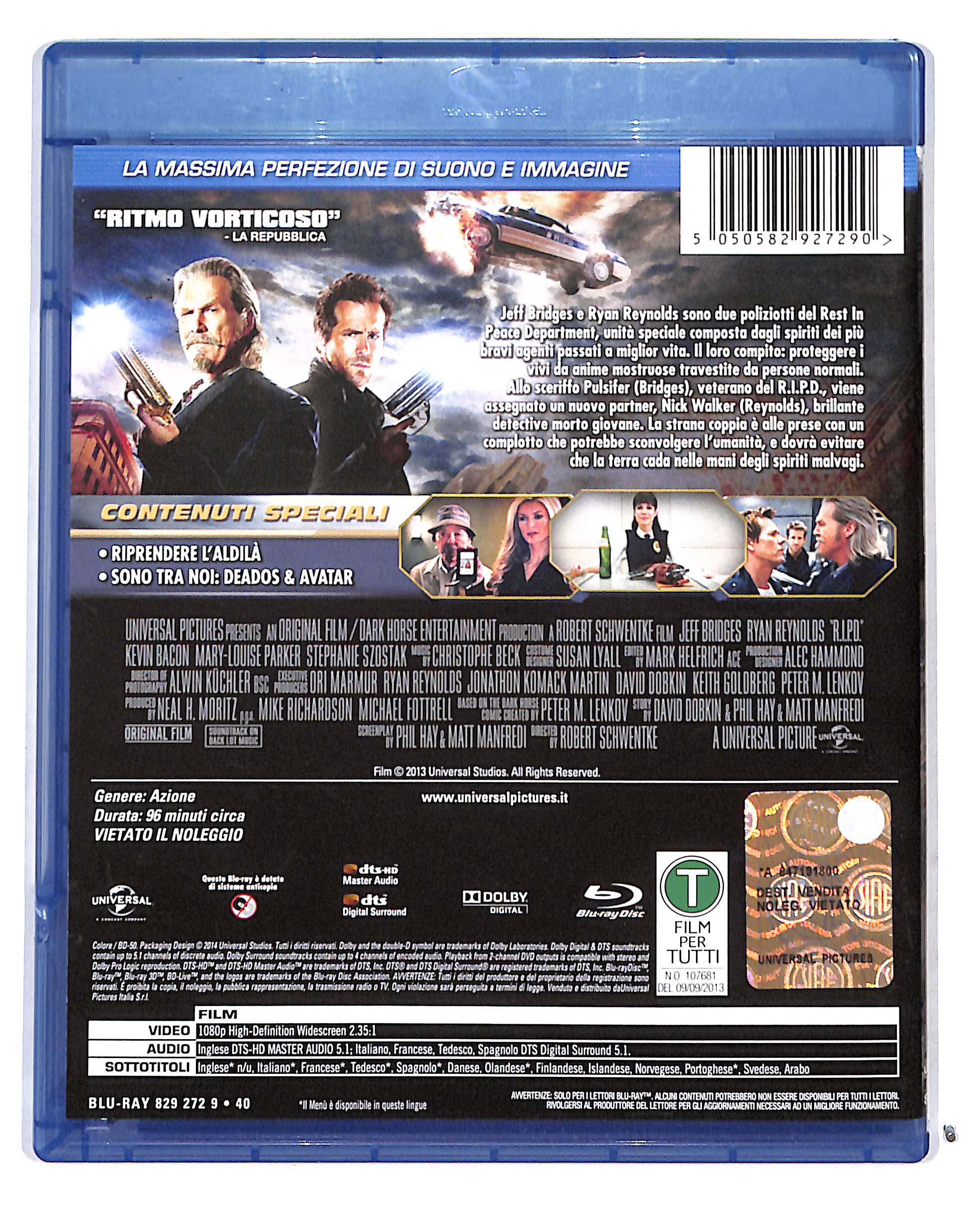 EBOND R.i.p.d. - Poliziotti Dall'aldila BLURAY DB689736 - Image 2
