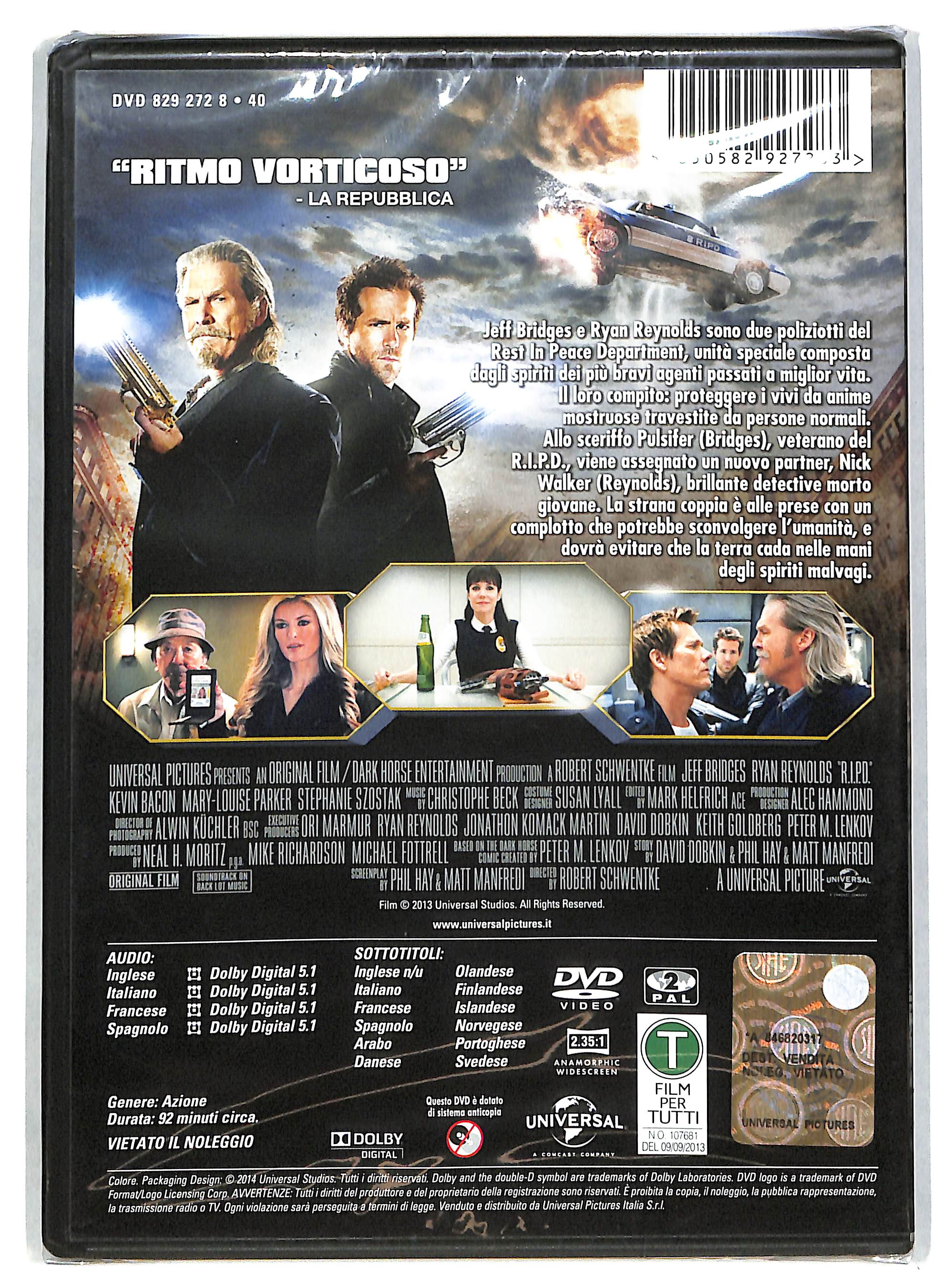 EBOND R.I.P.D. - Poliziotti Dall'aldila' NOLEGGIO DVD DB734929 - Image 2