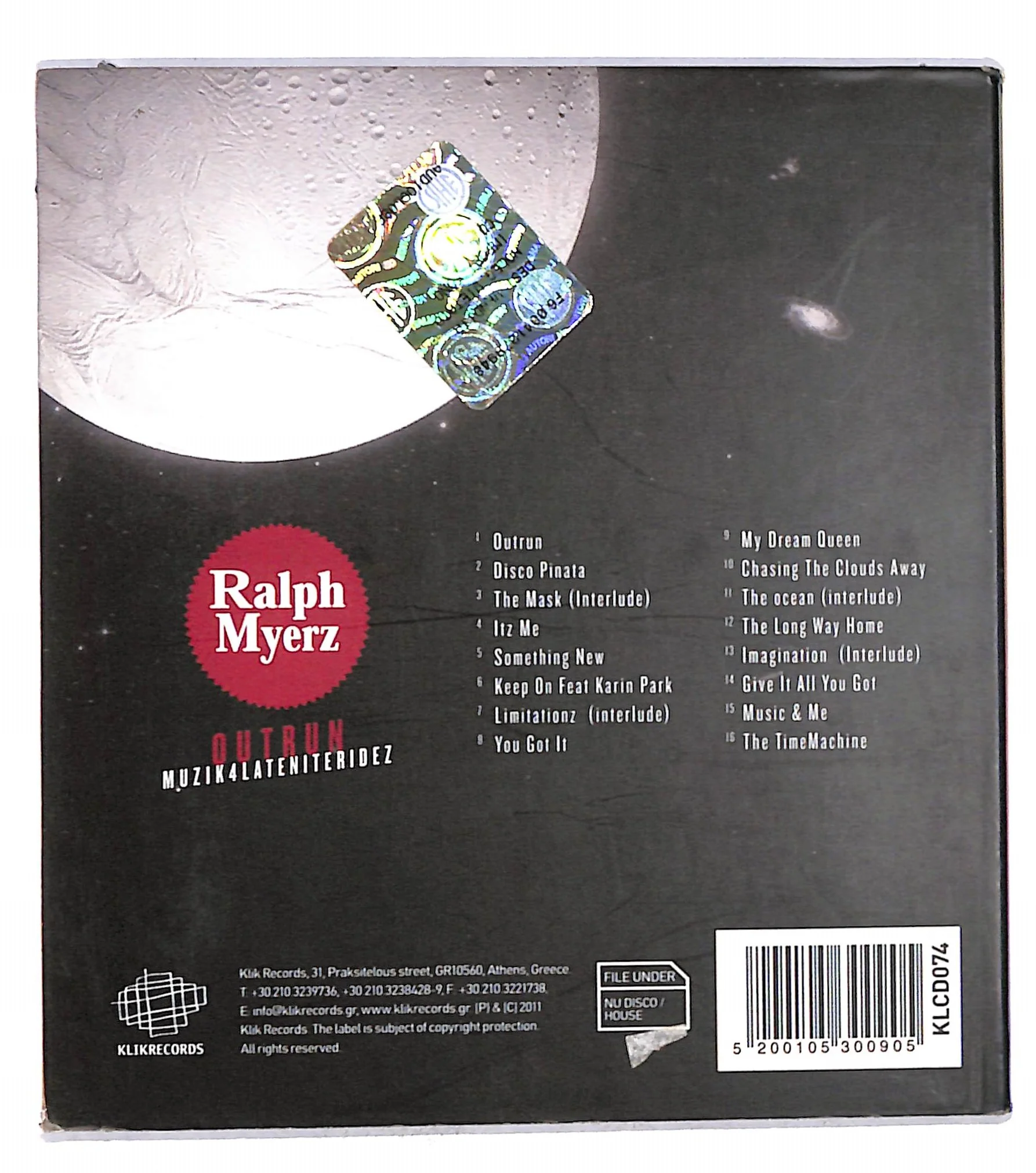EBOND Ralph Myerz - Outrun CD CB118150 - Image 2