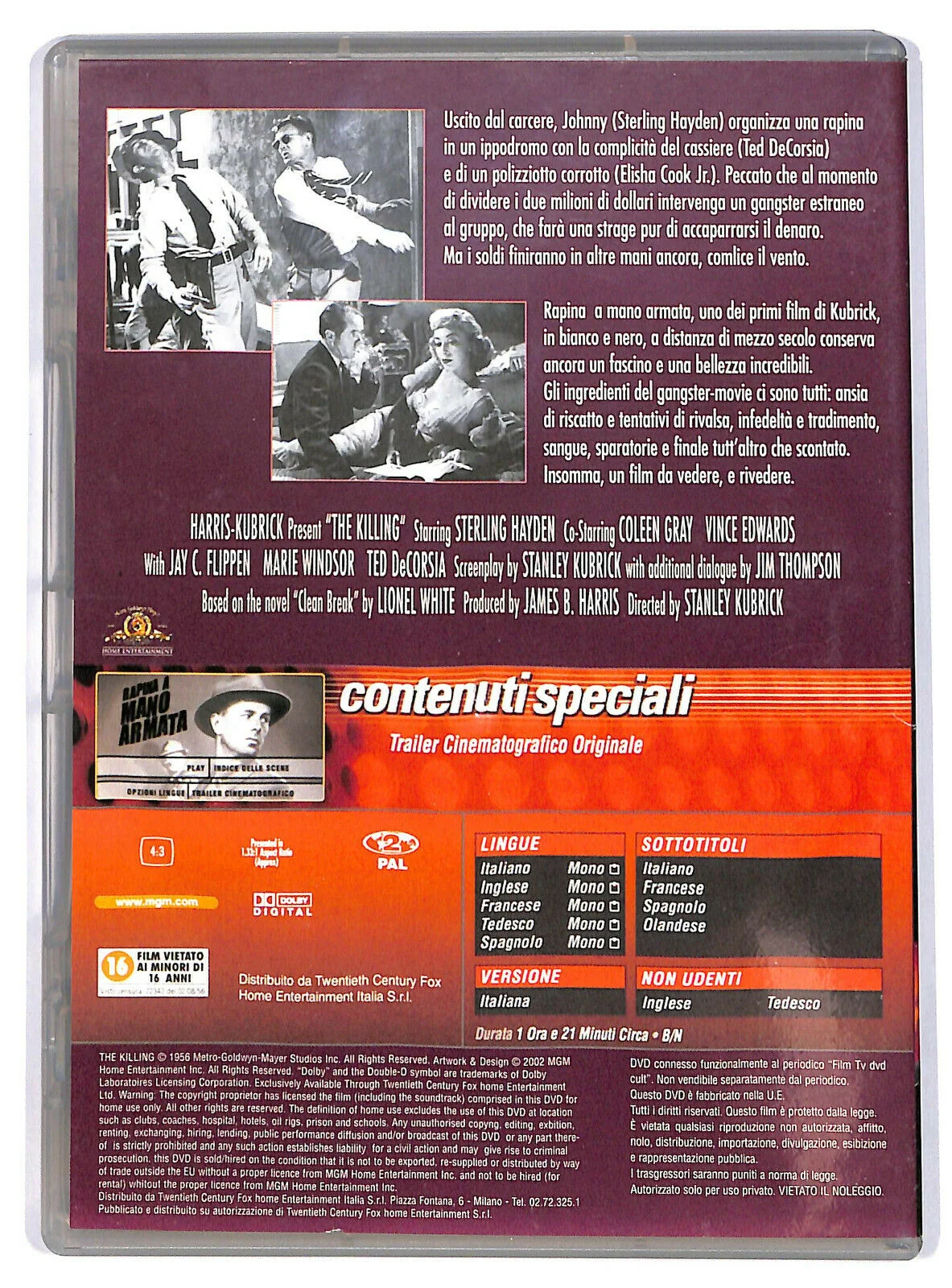 EBOND Rapina a Mano Armata Editoriale DVD DB709626 - Image 2