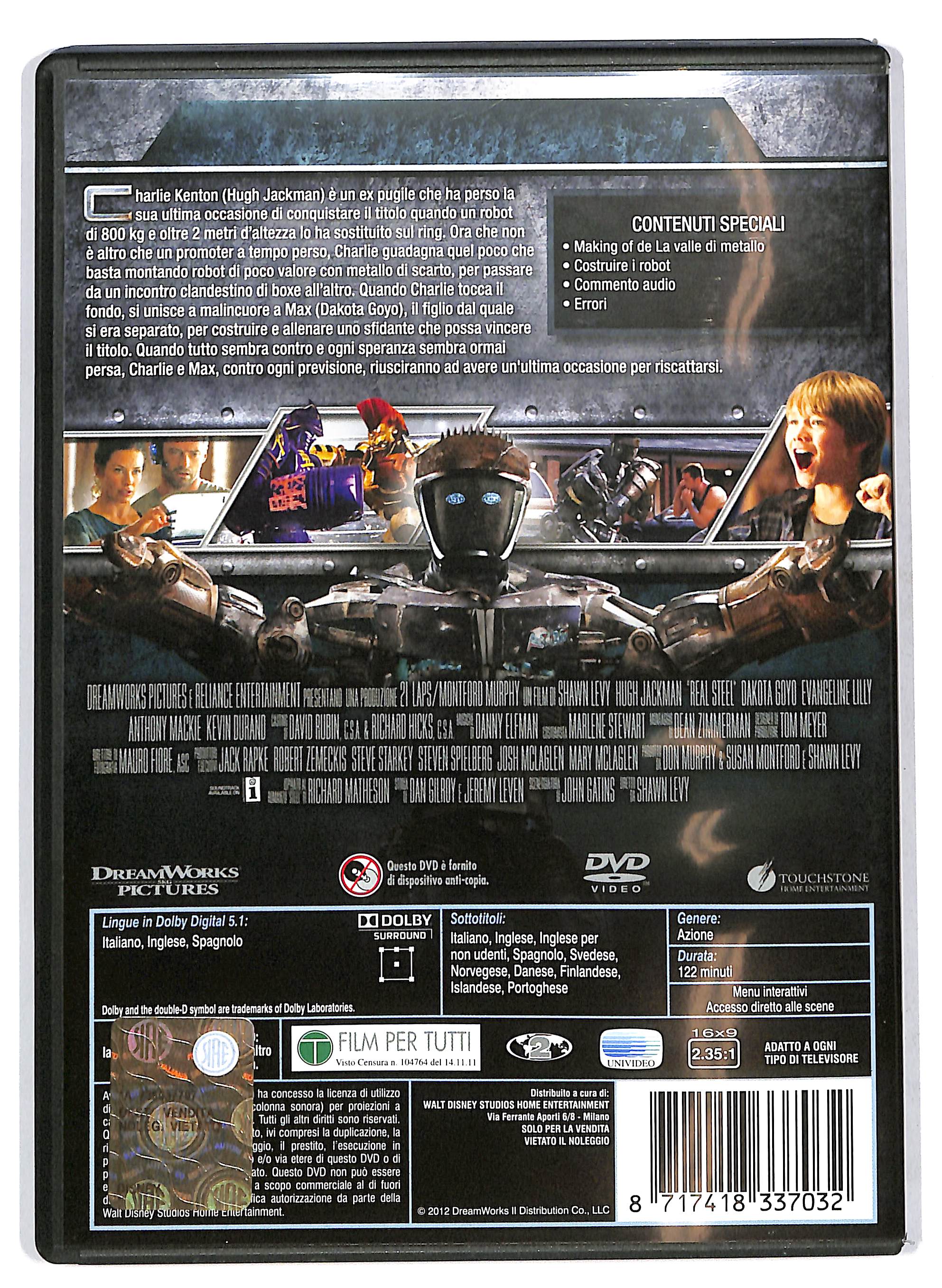 EBOND Real Steel DVD DB752618 - Image 2