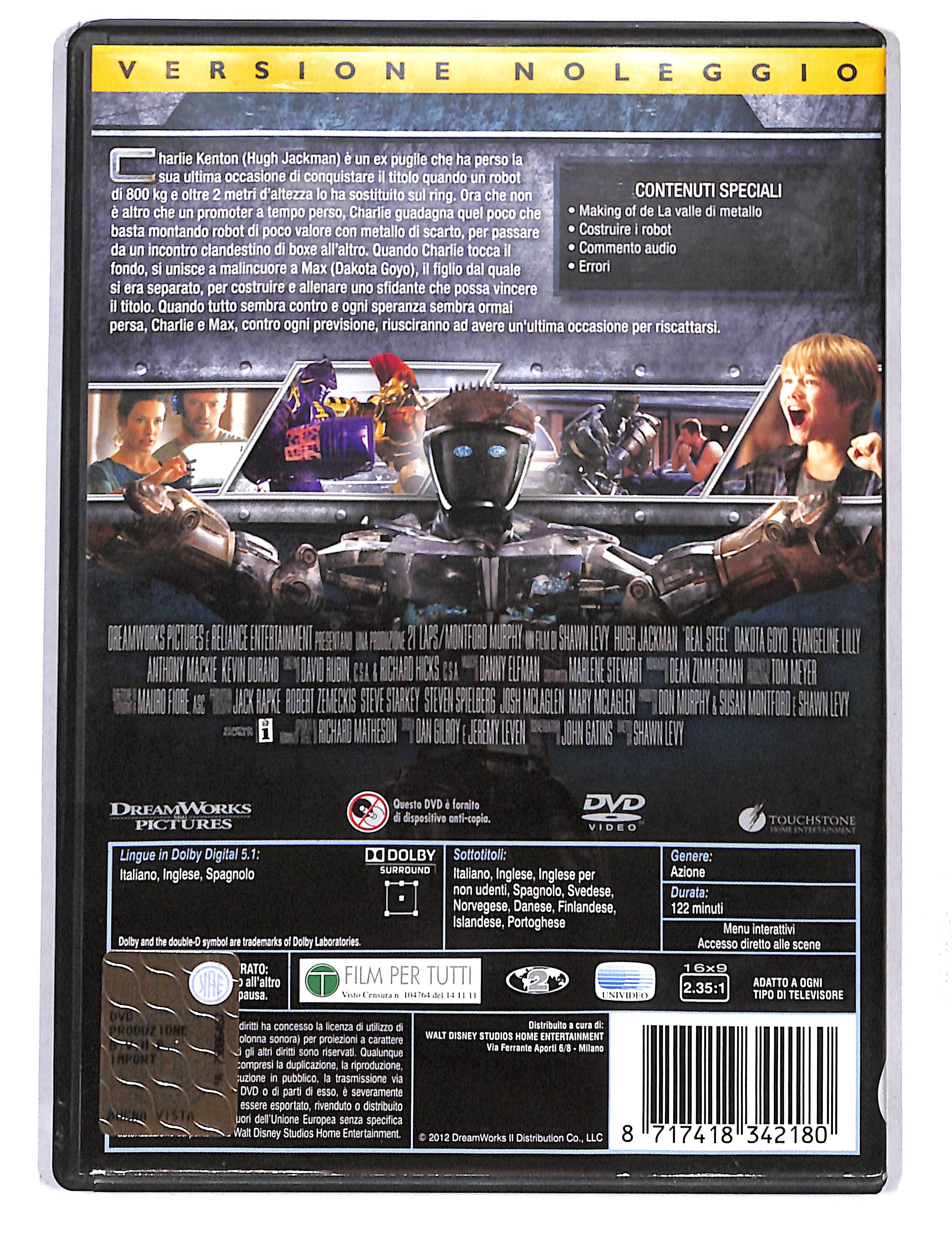 EBOND Real Steel NOLEGGIO DVD DB768620 - Image 2