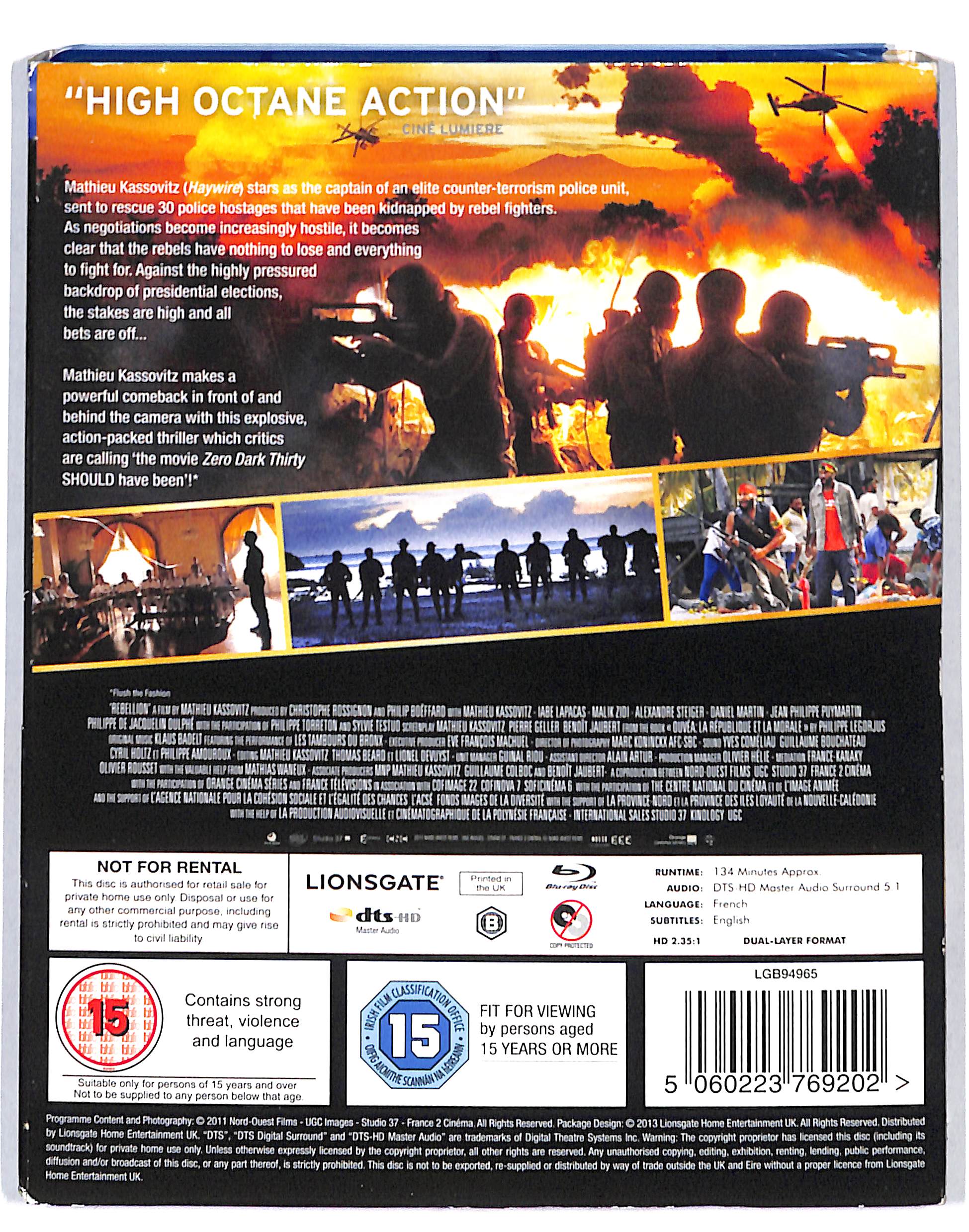 EBOND Rebellion Edizione: Regno Unito BLURAY BLURAY DB689669 - Image 2