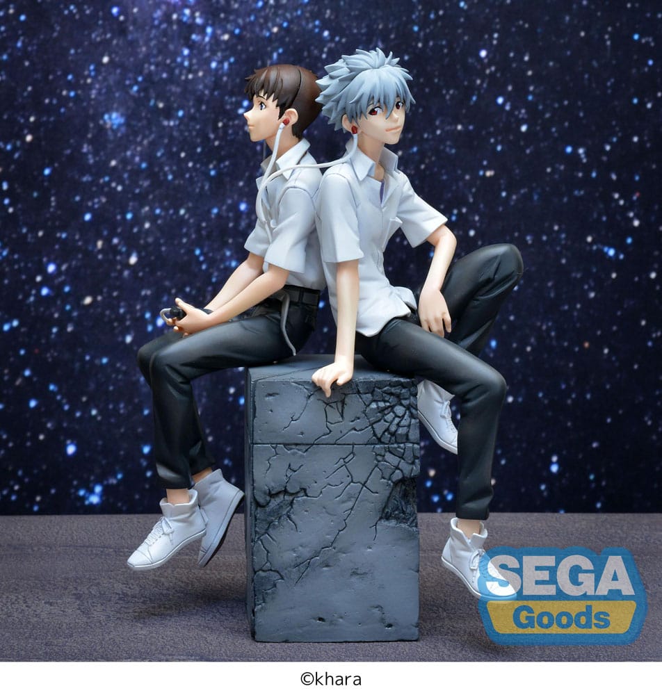 Rebuild of Evangelion Luminasta PVC Statue Shinji & Kaworu Evangelion: New Theatrical Edition Shinji Ver. 17 cm - Image 2