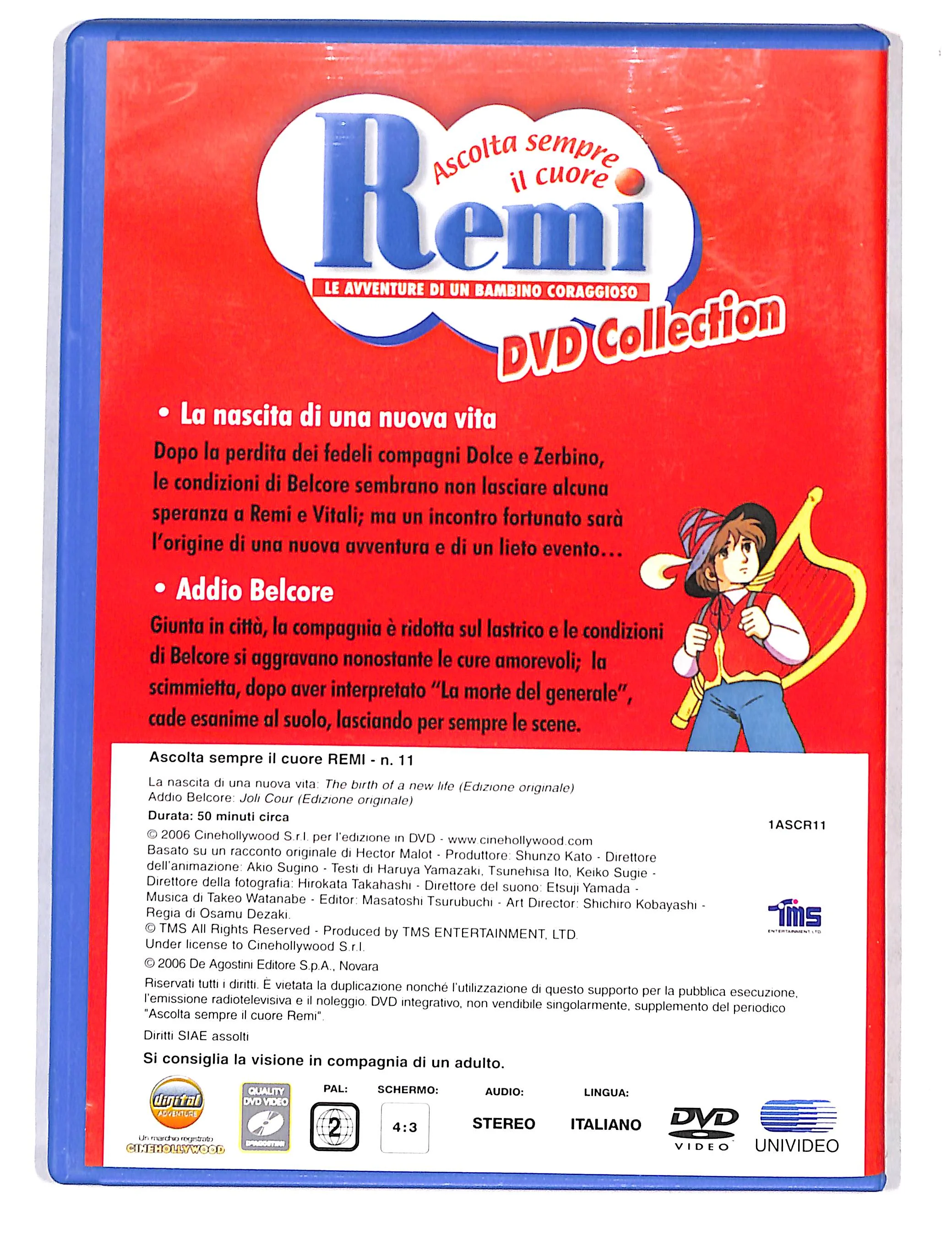 EBOND Remi Vol 11 - la nascita di una nuova vita DVD DB723431 - Image 2
