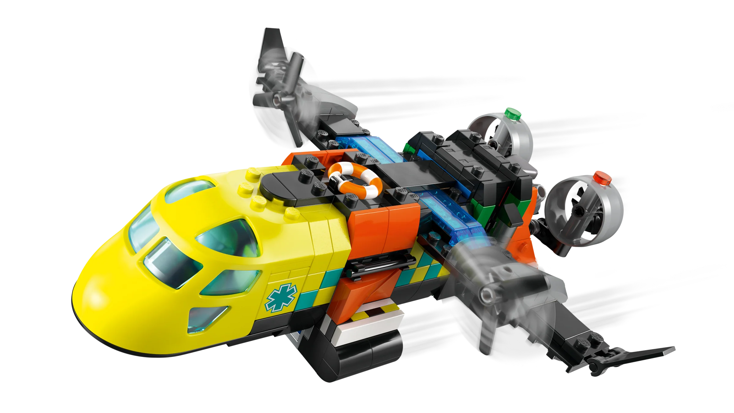 LEGO 60505 Remix aereo, camion di servizio e hovercraft