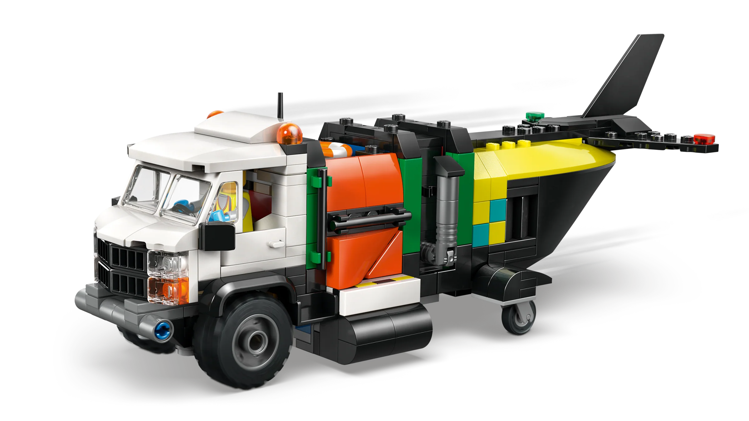 LEGO 60505 Remix aereo, camion di servizio e hovercraft - Image 2