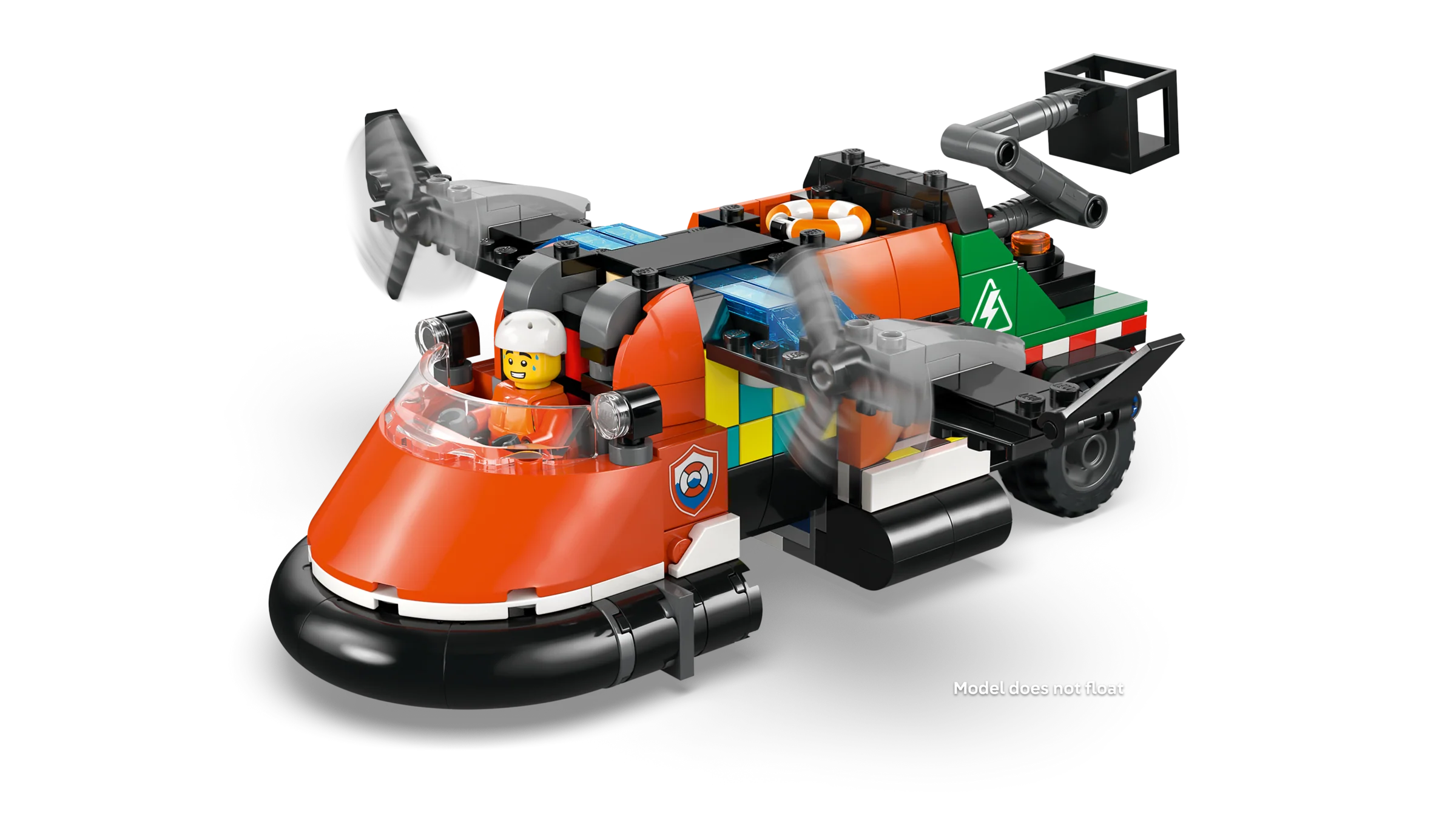 LEGO 60505 Remix aereo, camion di servizio e hovercraft - Image 3