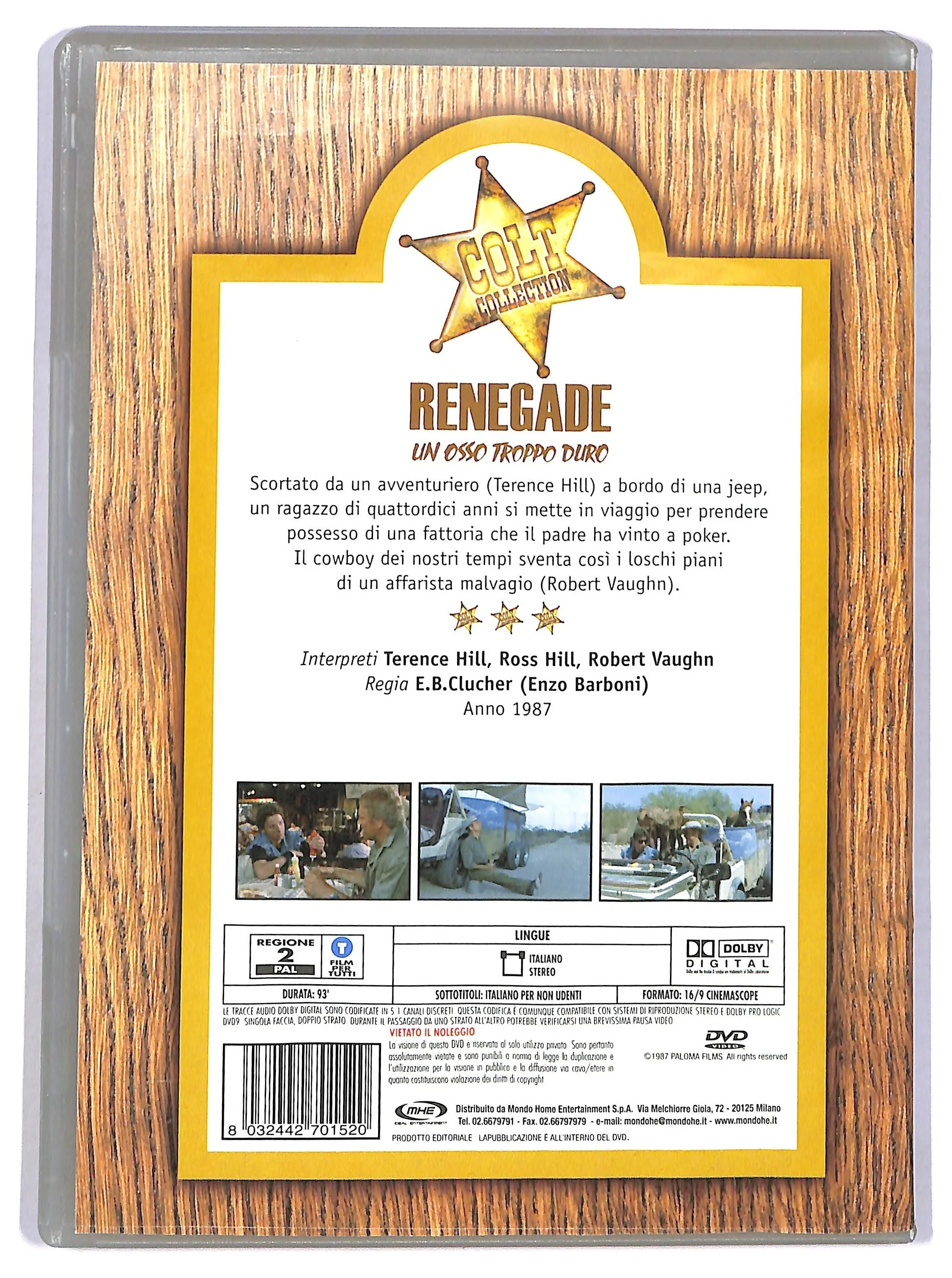EBOND Renegade DVD DB739938 - Image 2