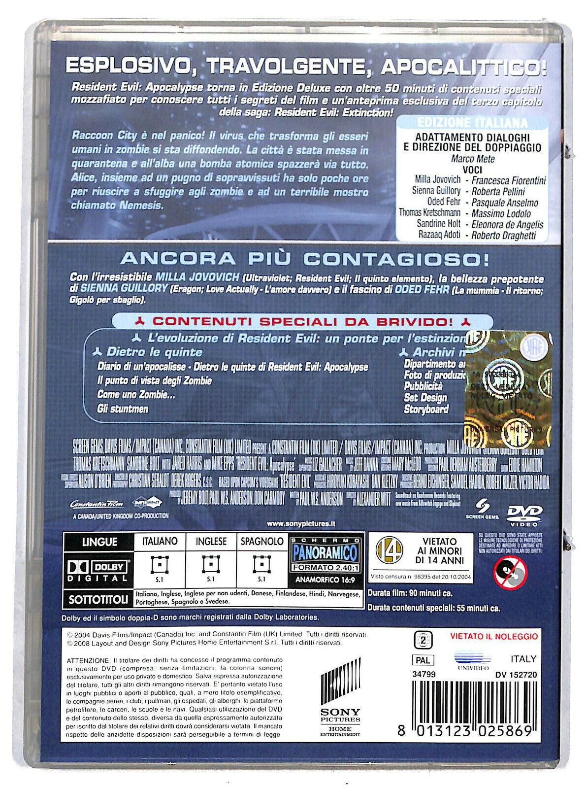 EBOND Resident Evil - Apocalypse - Deluxe Edition DVD DB742656 - Image 2