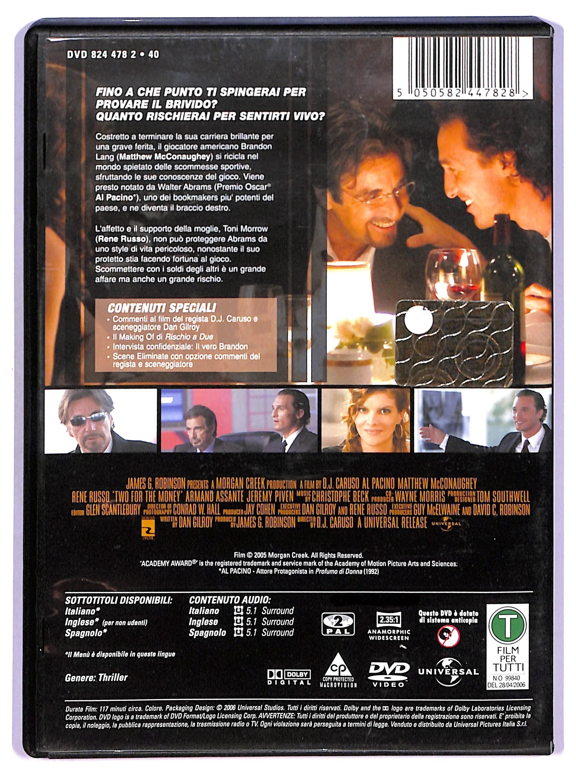 EBOND Rischio a due NOLEGGIO DVD DB757456 - Image 2