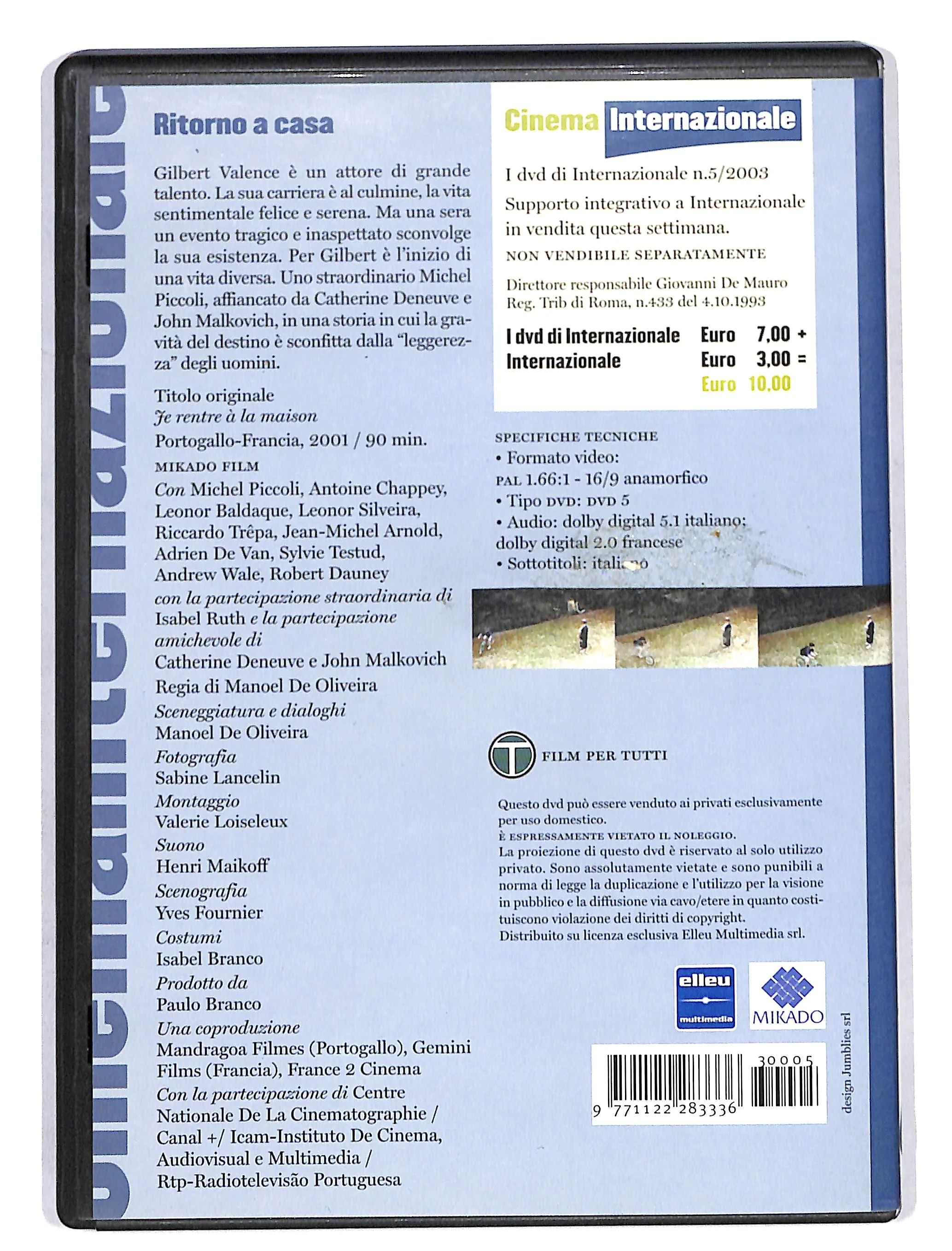 EBOND Ritorno a casa di Manoel De Oliveira DVD DB732149 - Image 2