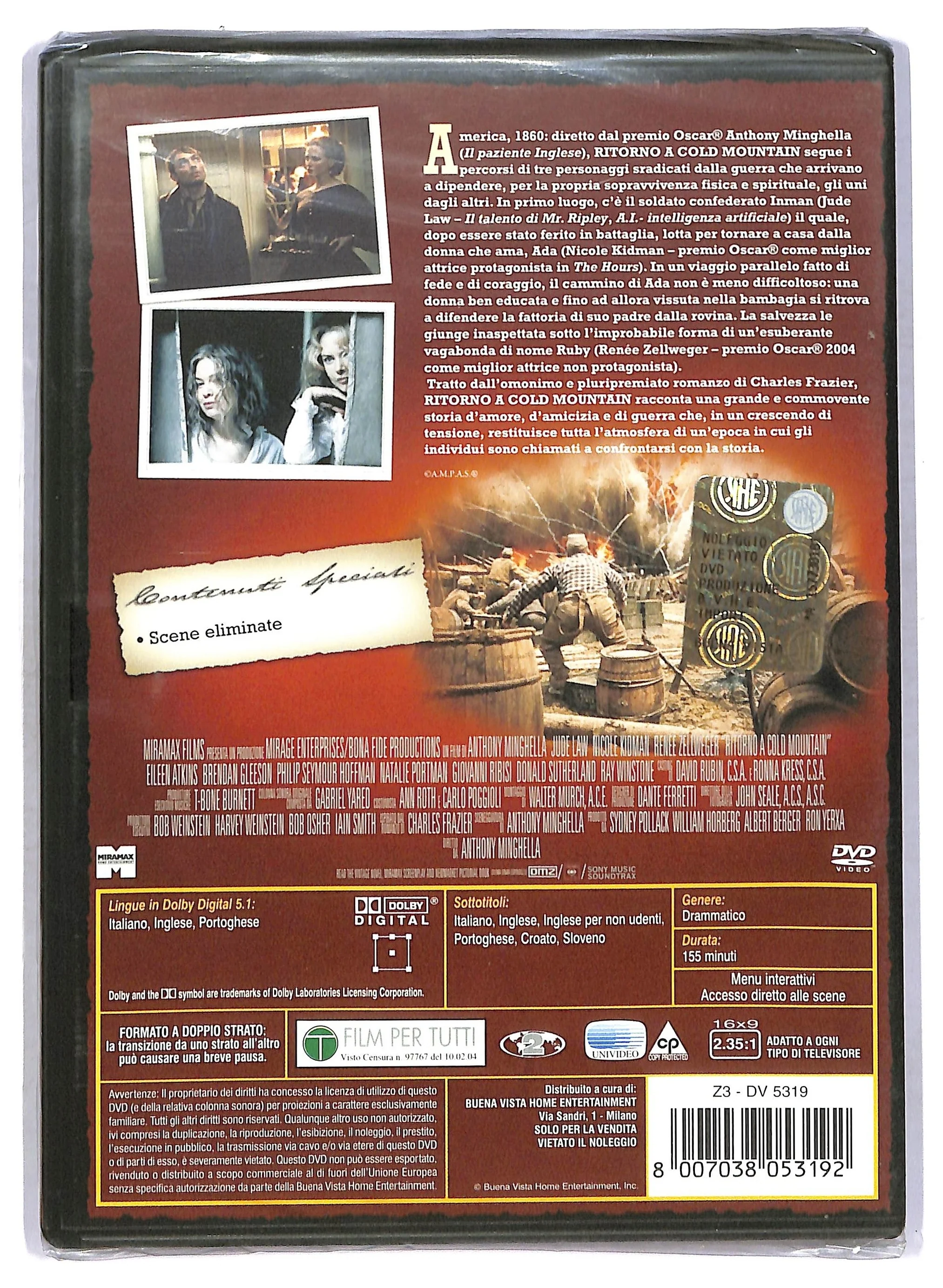 EBOND Ritorno a Cold Mountain DVD DB685931 - Image 2