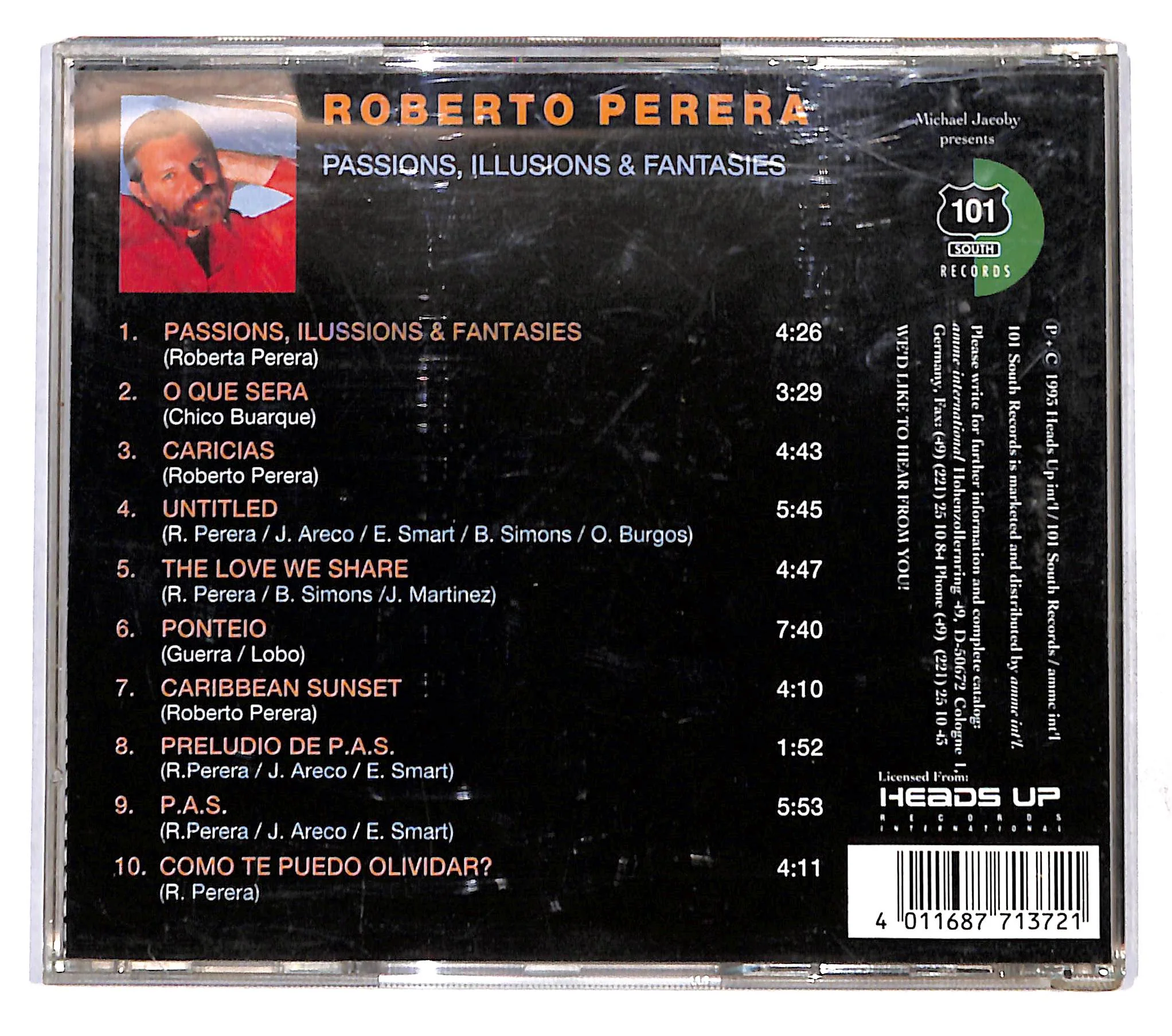 EBOND Roberto Perera - Passions Illusions & Fantasies CD CB109704 - Image 2