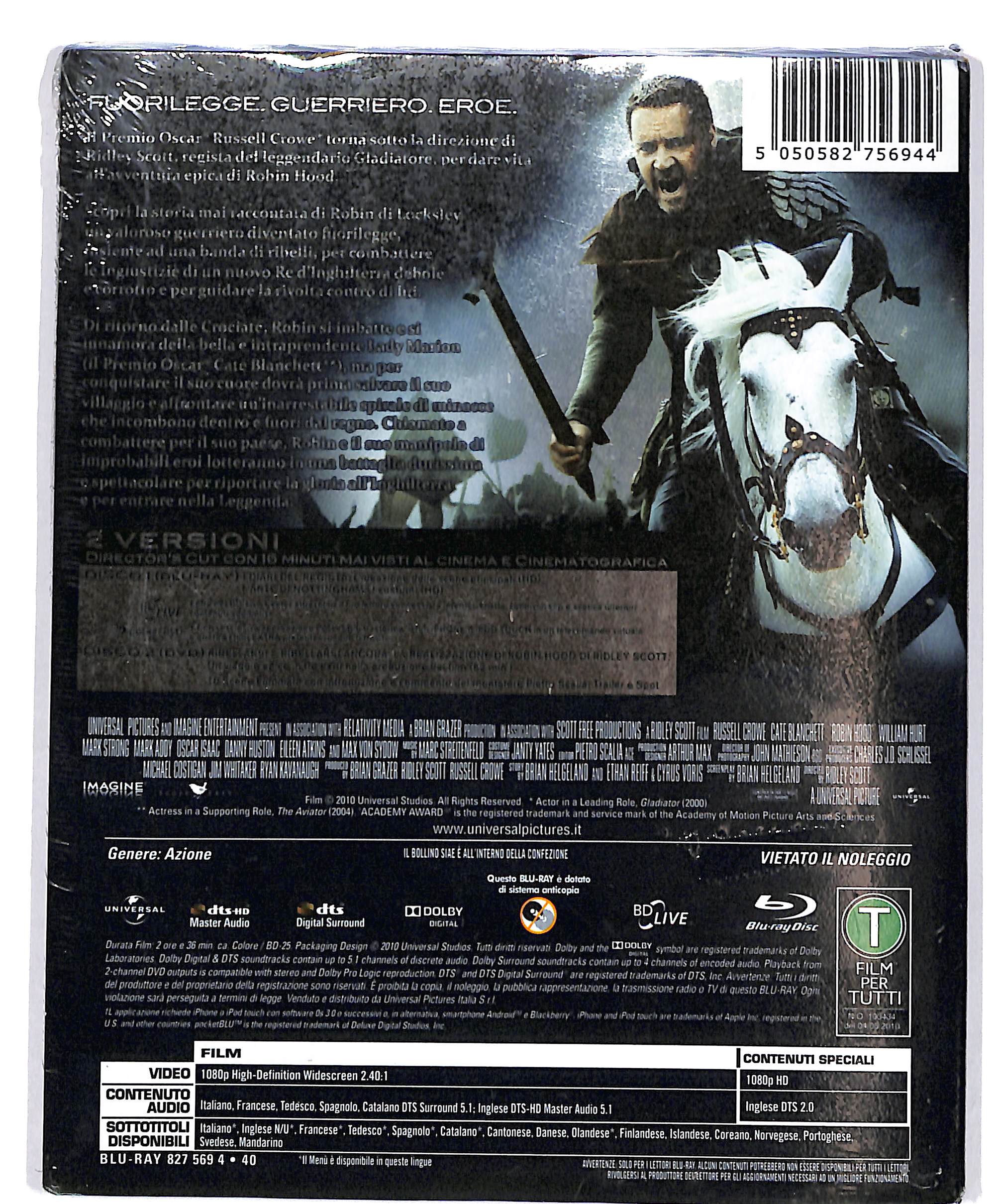 EBOND Robin Hood Director's Cut BLURAY DVD DB728464 - Image 2