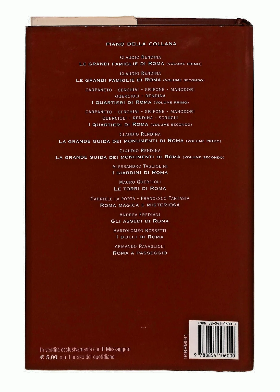 EBOND Roma Magica e Misteriosa La Porta Fantasia Il Messaggero Libro LI049503 - Image 2