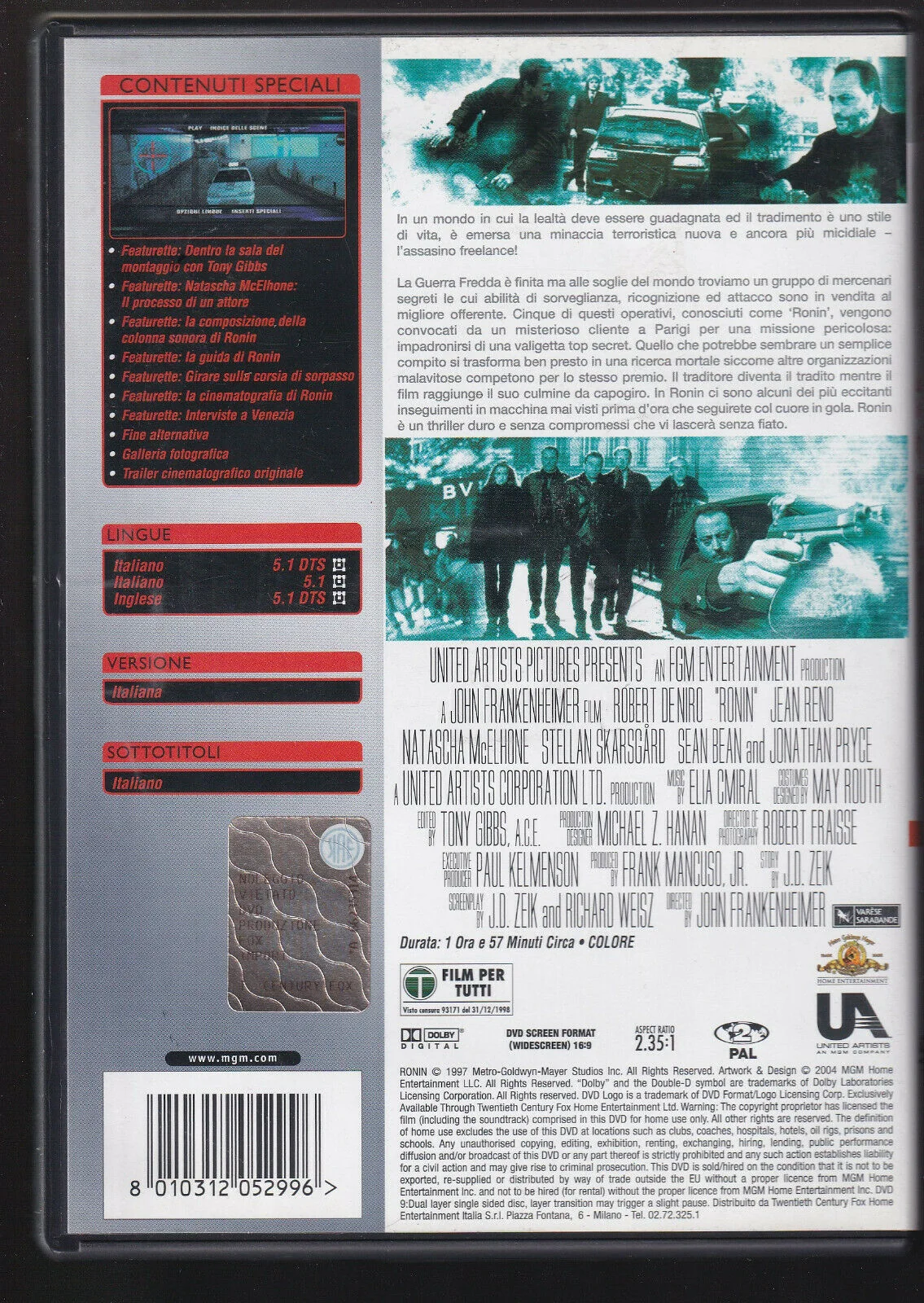EBOND Ronin NOLEGGIO DVD DB752850 - Image 2