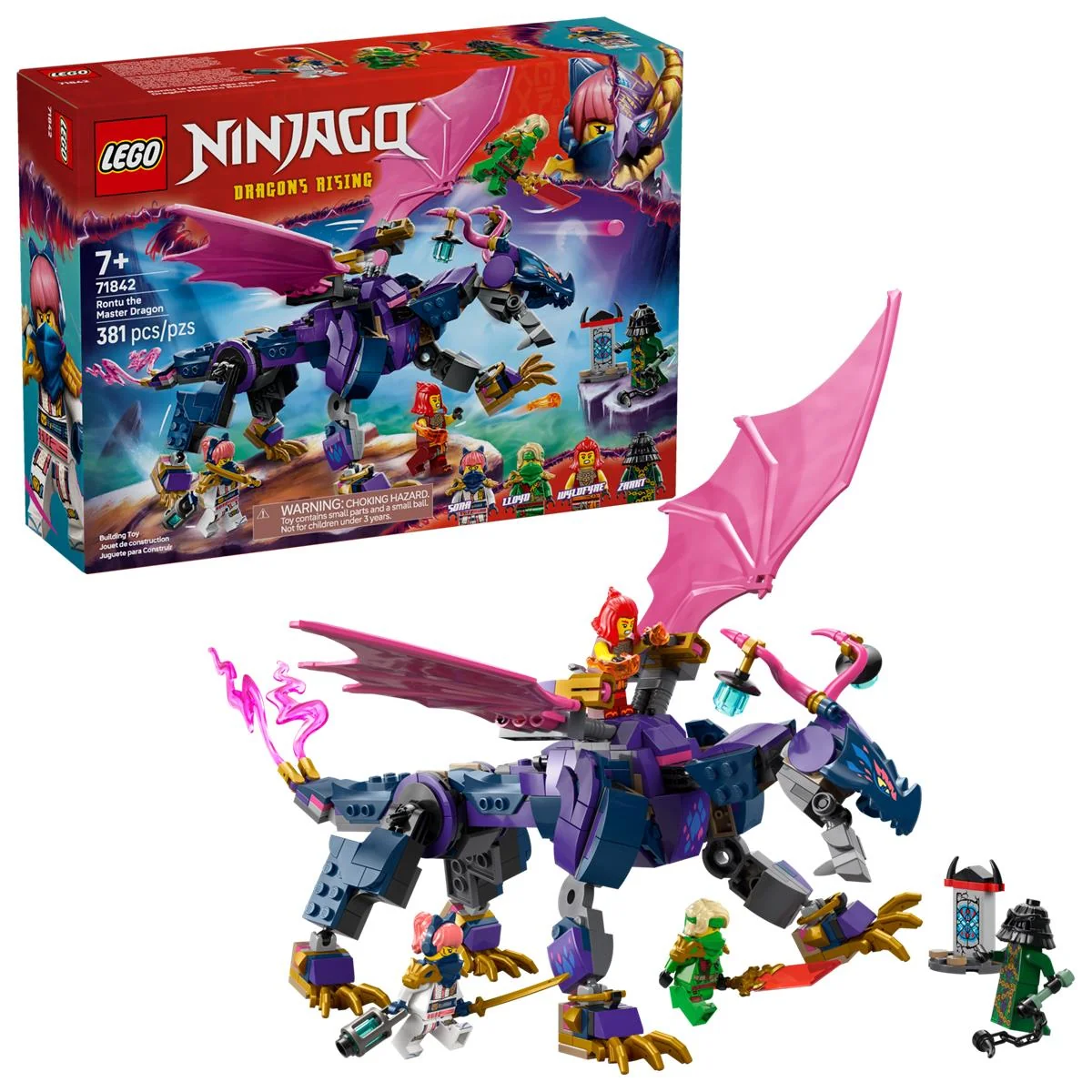 LEGO 71842 Rontu, il Drago Maestro - Image 5