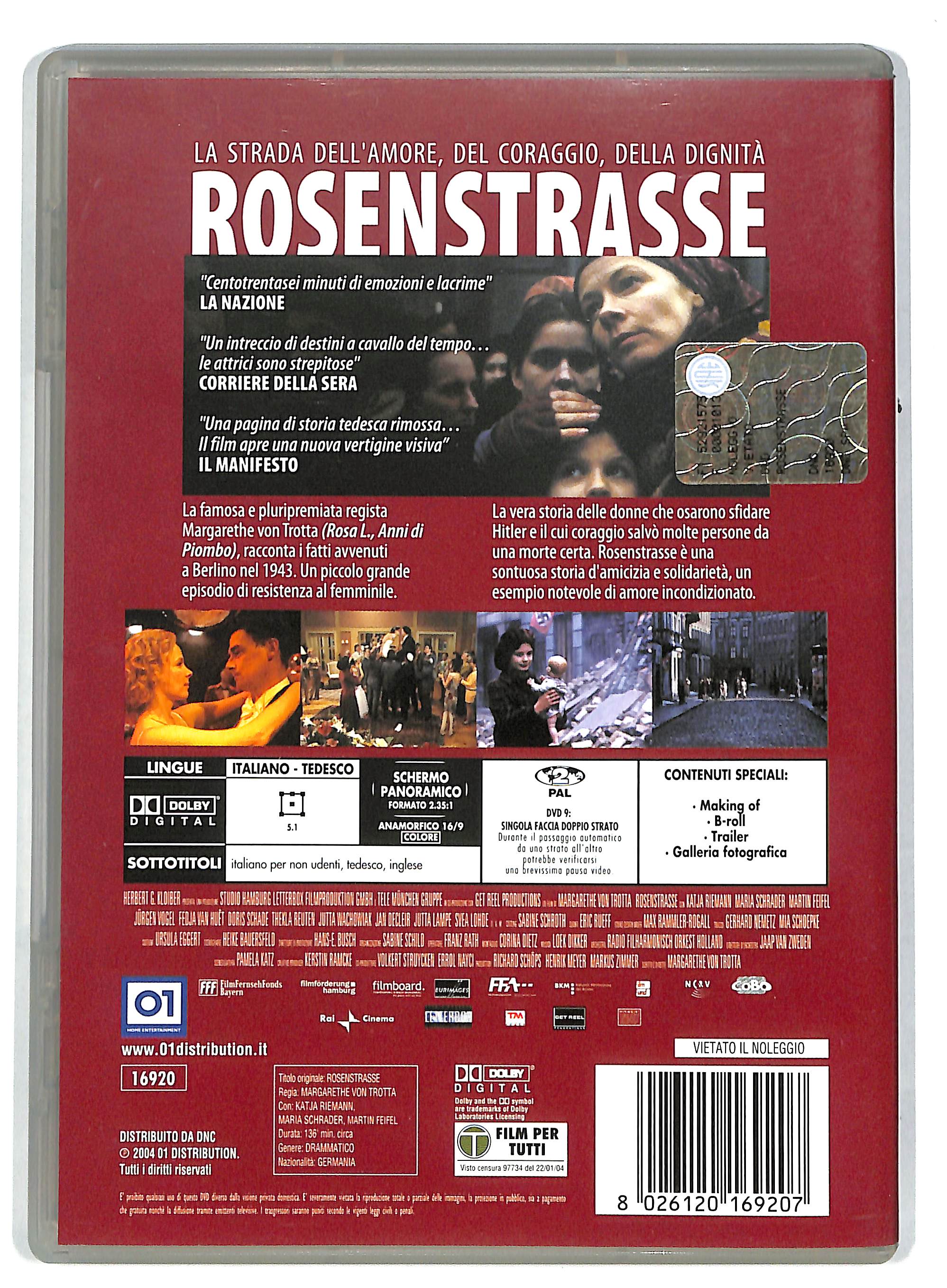 EBOND Rosenstrasse NOLEGGIO DVD DB746660 - Image 2