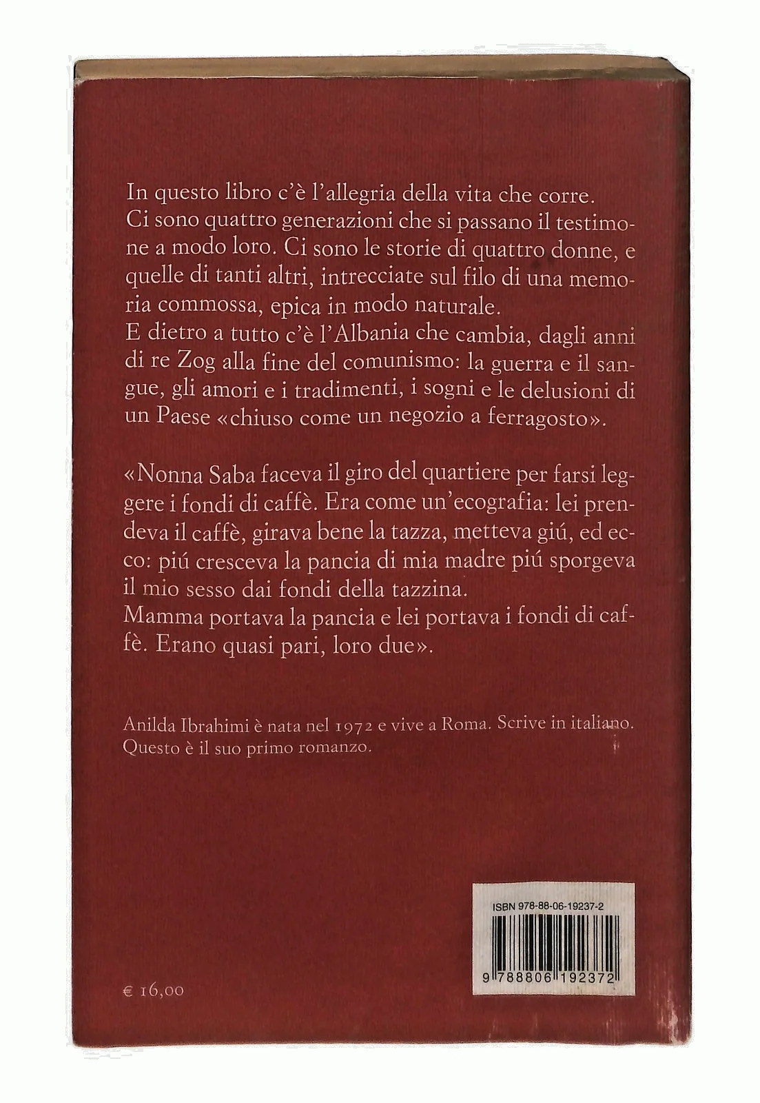 EBOND Rosso Come Una Sposa Anilda Ibrahimi Einaudi Libro LI049417 - Image 2