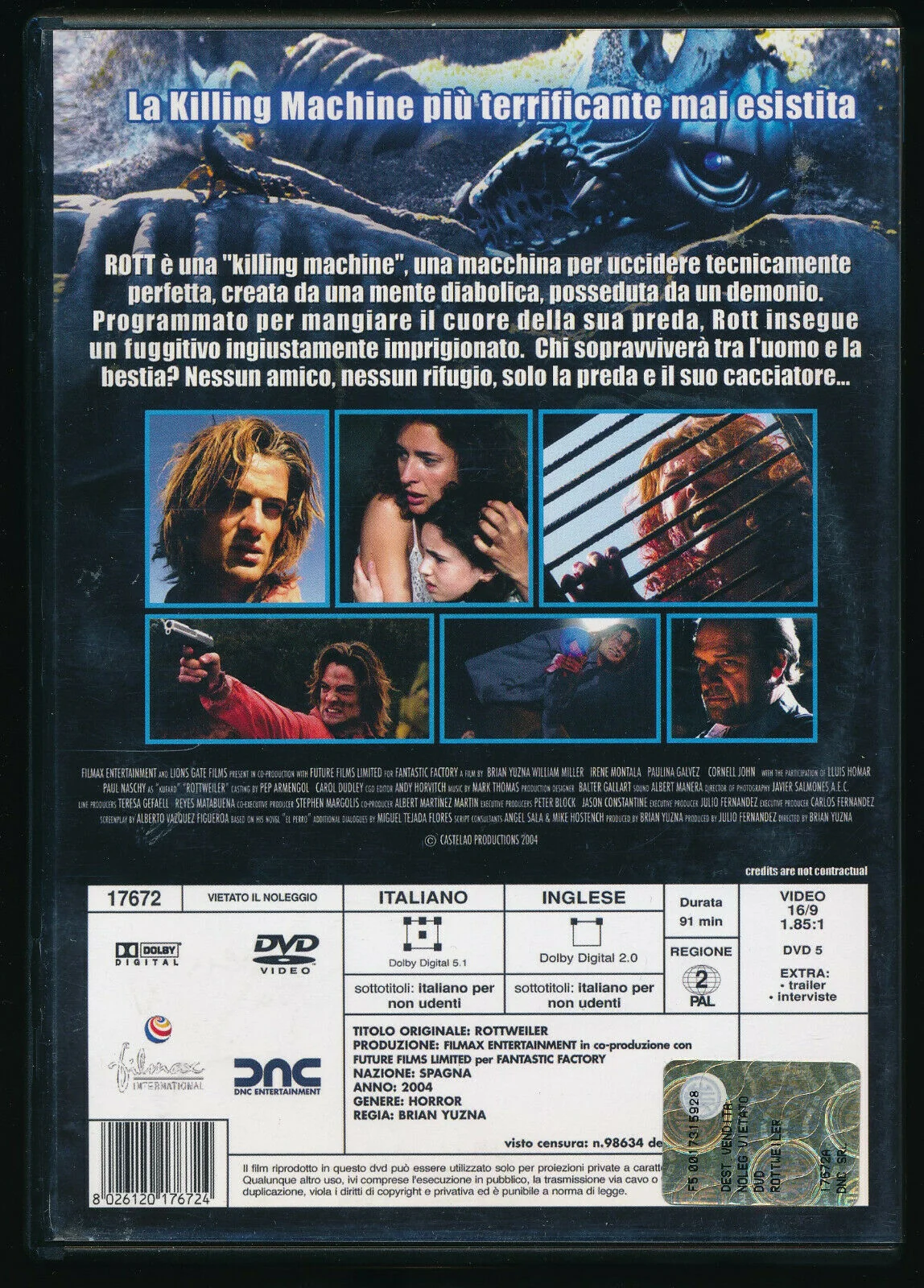 EBOND Rott Weiler NOLEGGIO DVD DB733758 - Image 2