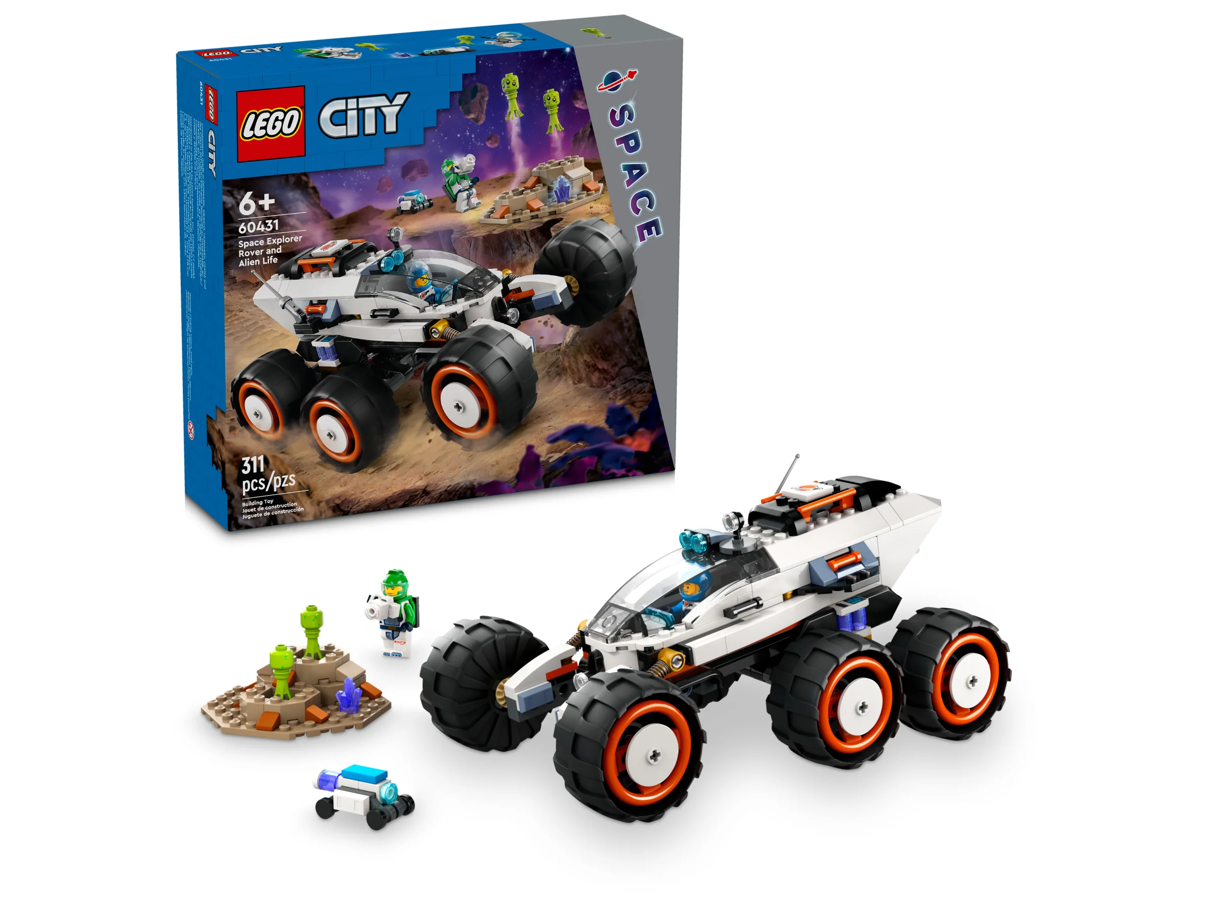 LEGO 60431 Rover esploratore spaziale e vita aliena - Image 2