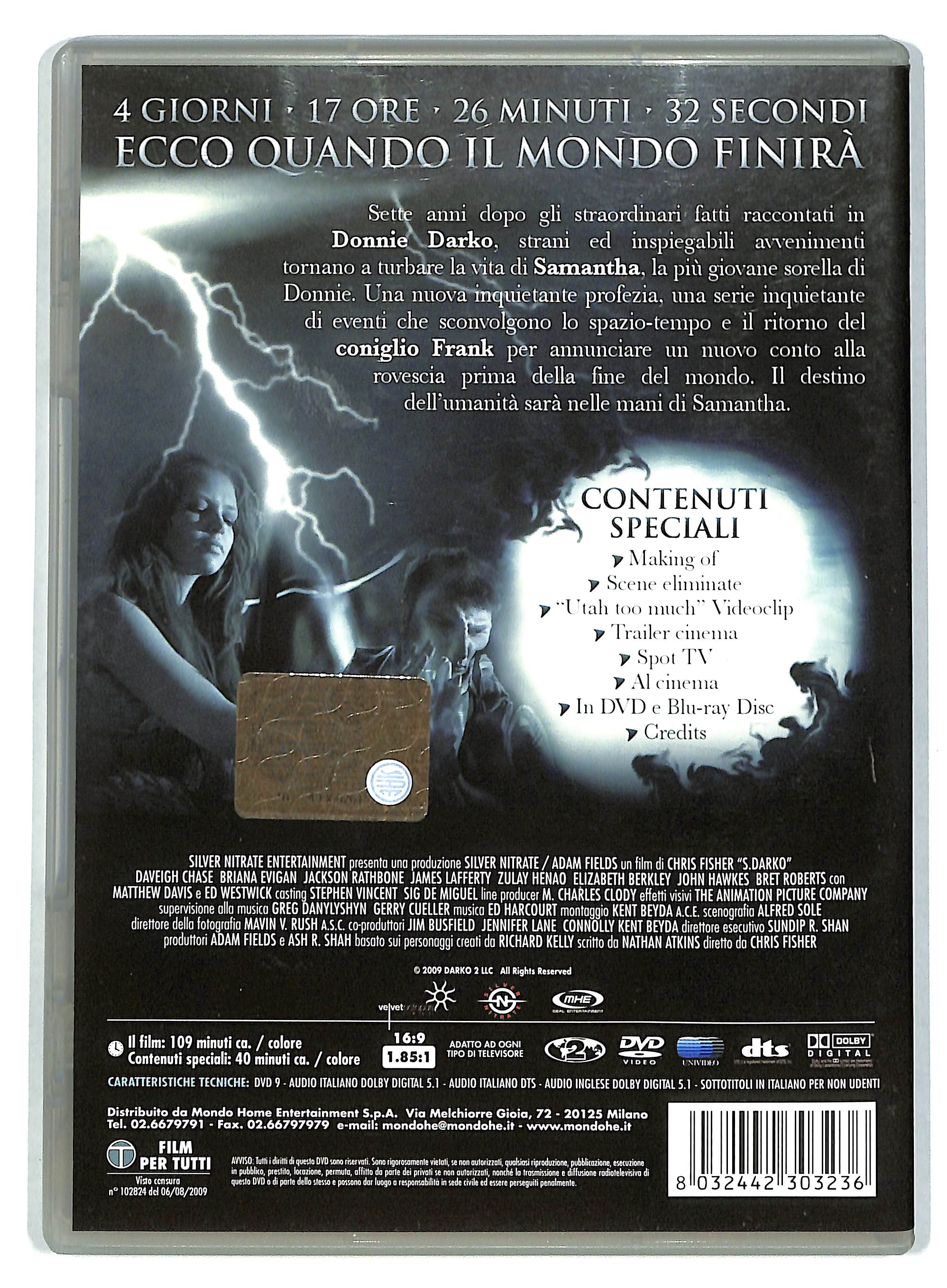EBOND S. Darko NOLEGGIO DVD DB744409 - Image 2