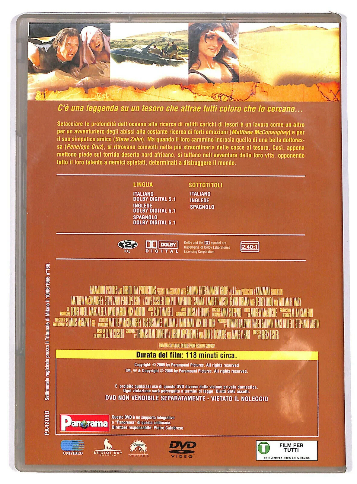 EBOND Sahara Editoriale DVD DB710831 - Image 2
