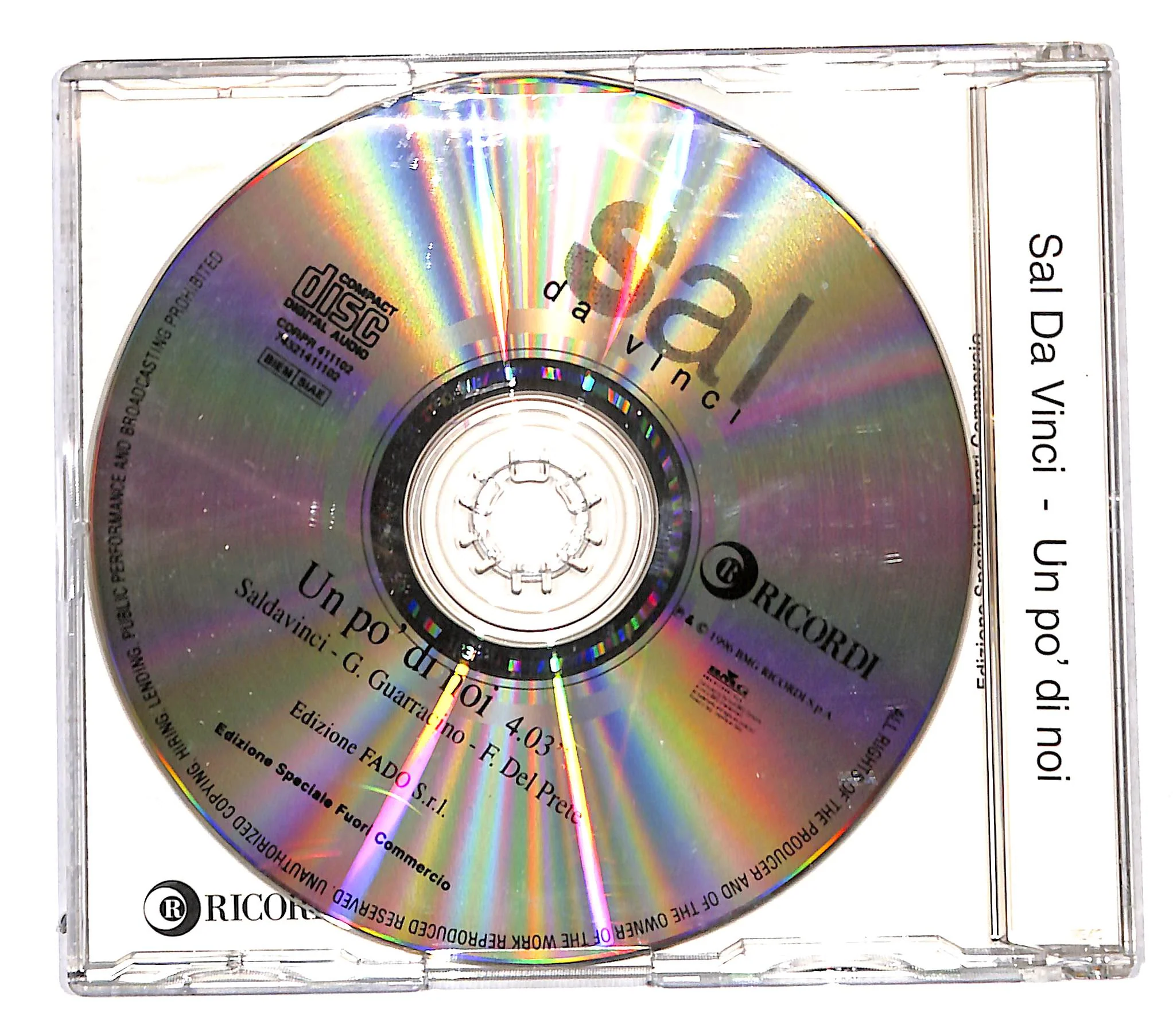 EBOND Sal Da Vinci - Un Po' DI Noi CD CB118136 - Image 2