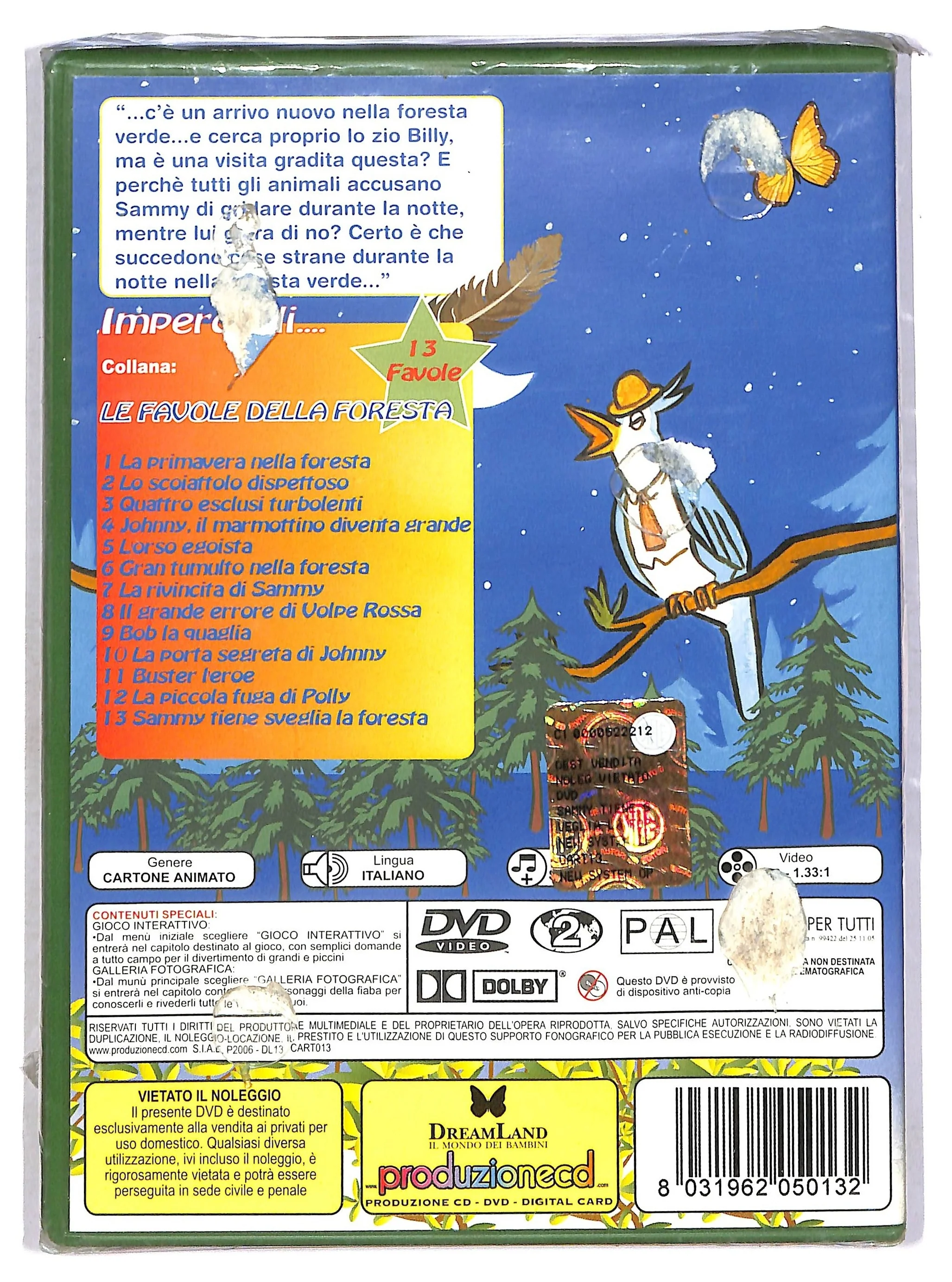EBOND Sammy sveglia la foresta - Favola n.13 DVD DB705628 - Image 2