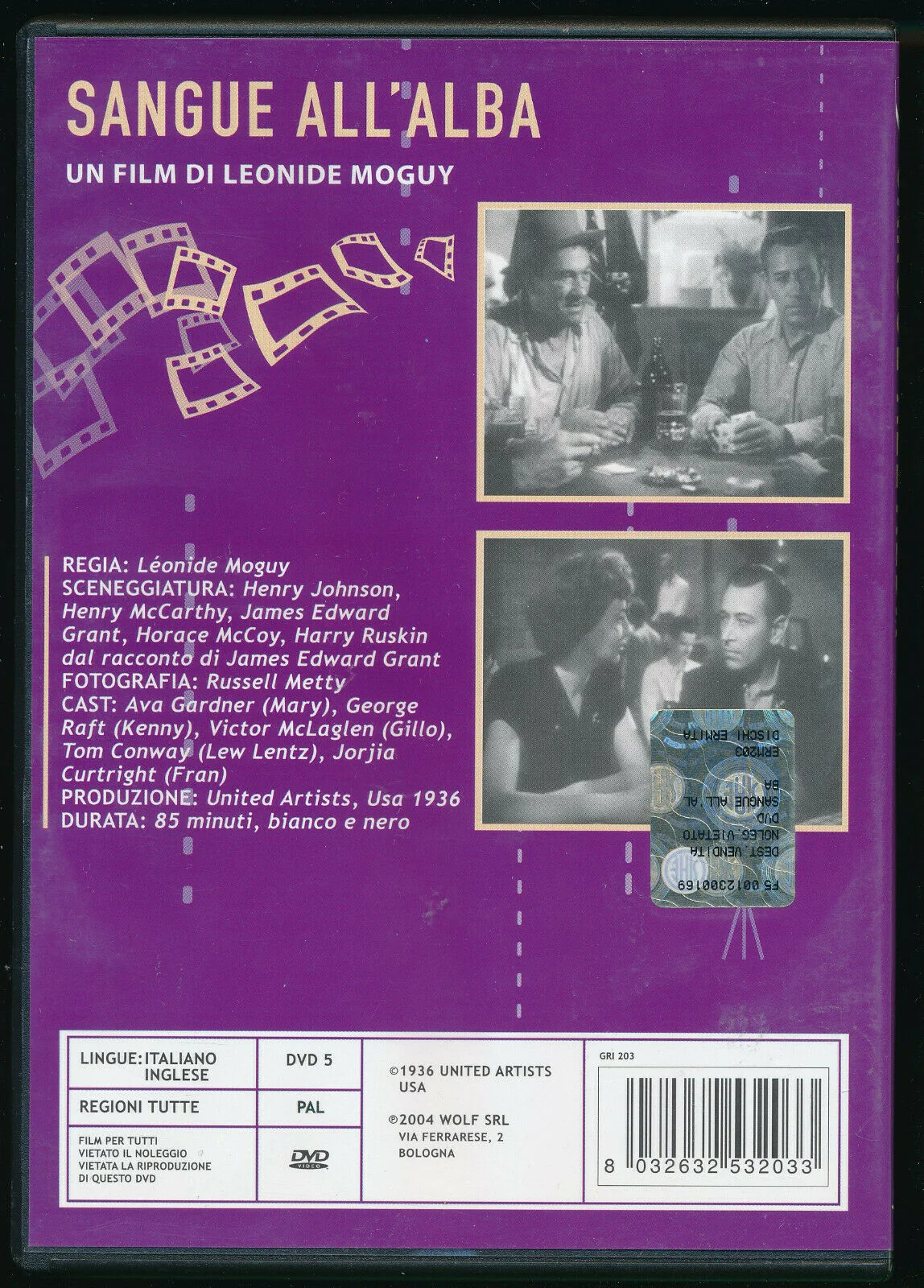 EBOND Sangue All'alba DVD DB695927 - Image 2