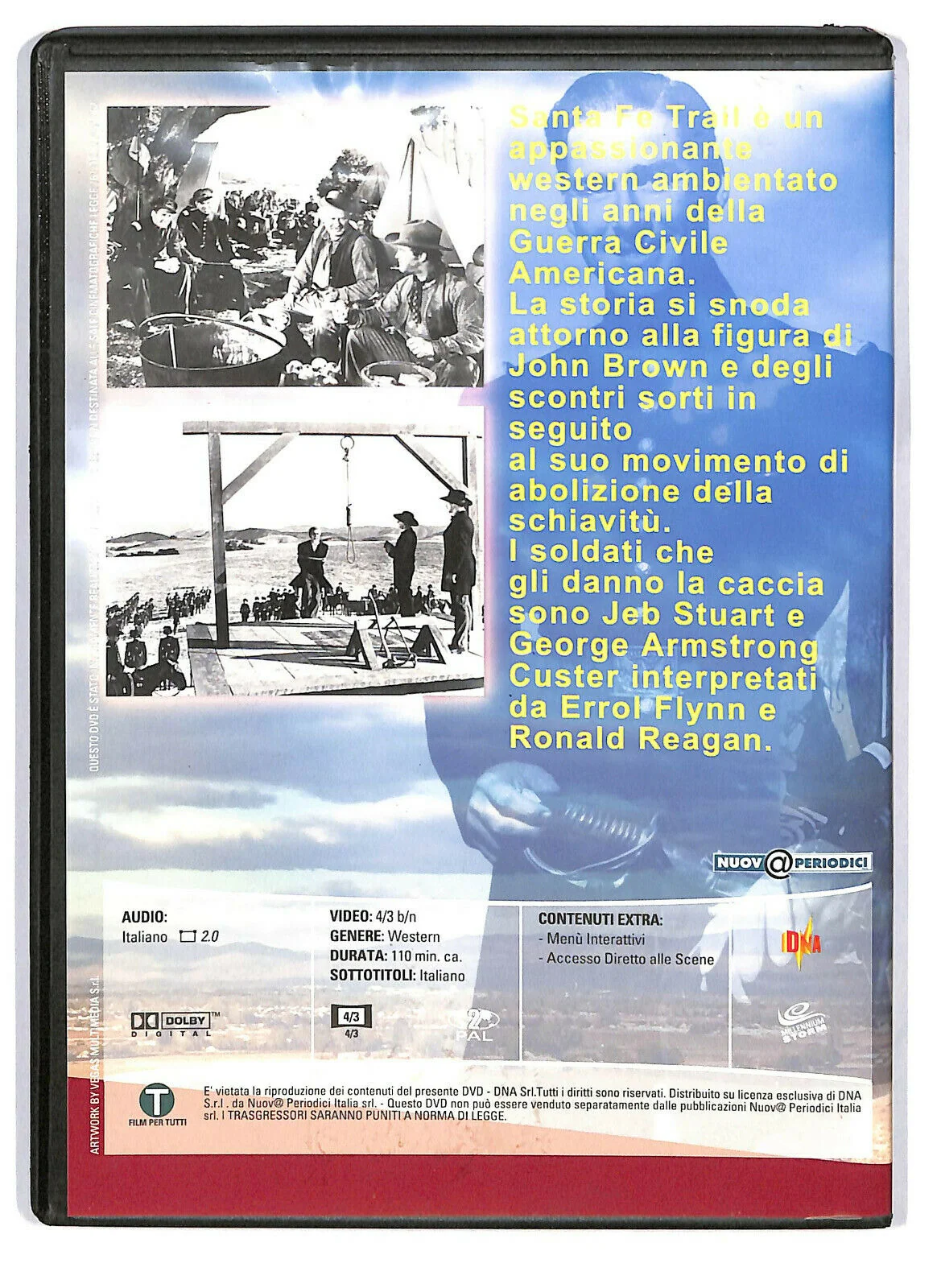 EBOND Santa Fe Trail Versione Restaurata Editoriale DVD DB715643 - Image 2