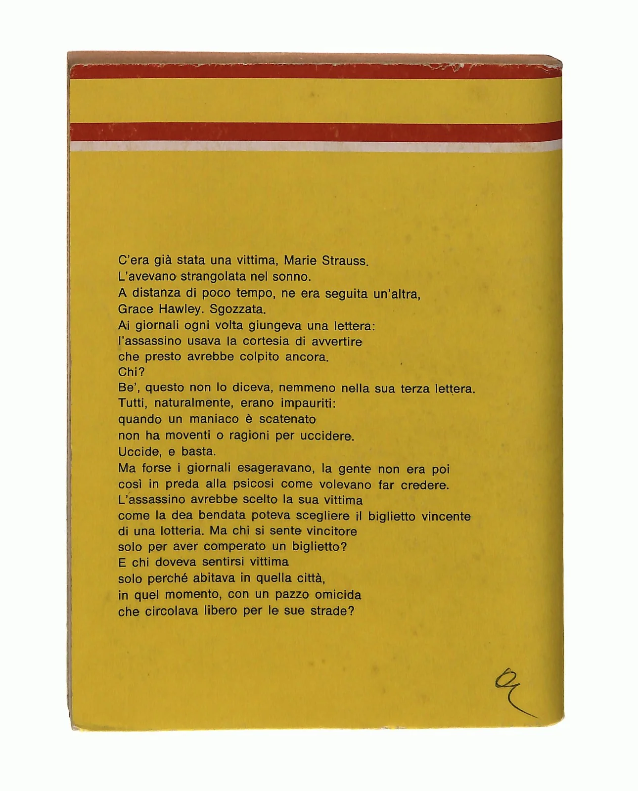 EBOND Sarai La Terza Vittima Collin Wilcox Giallo Mondadori 1978 Libro LI048705 - Image 2